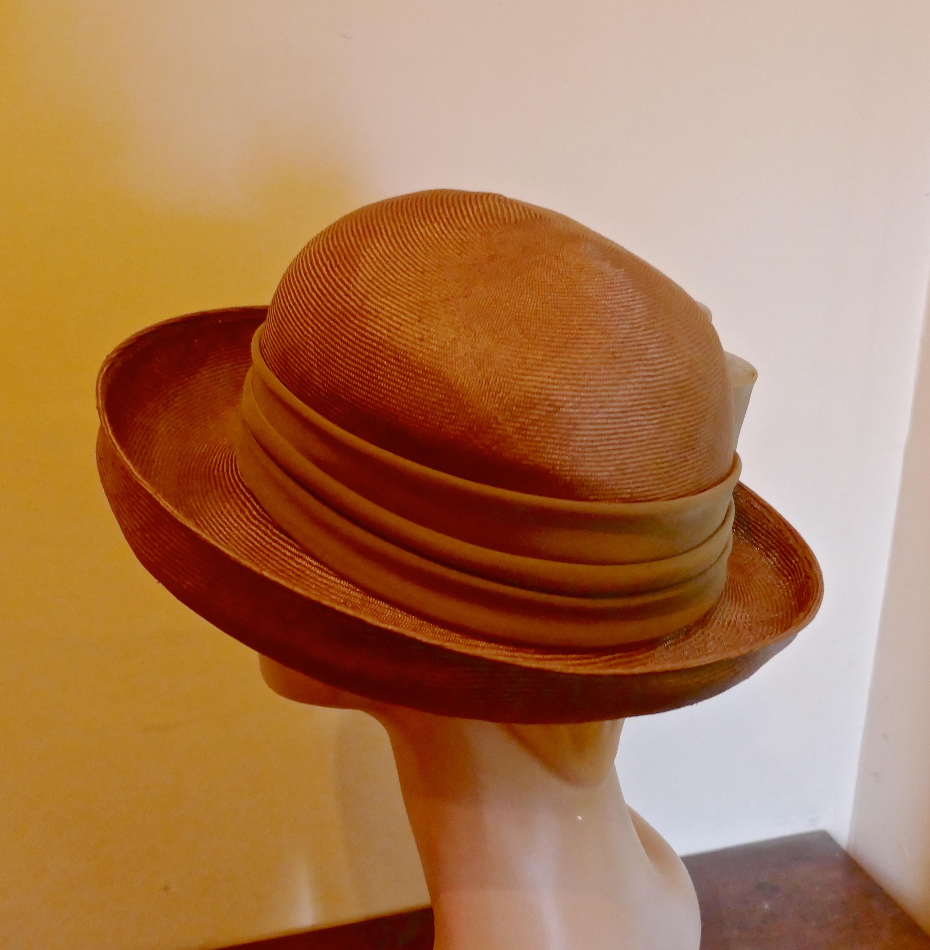 panama cloche hat