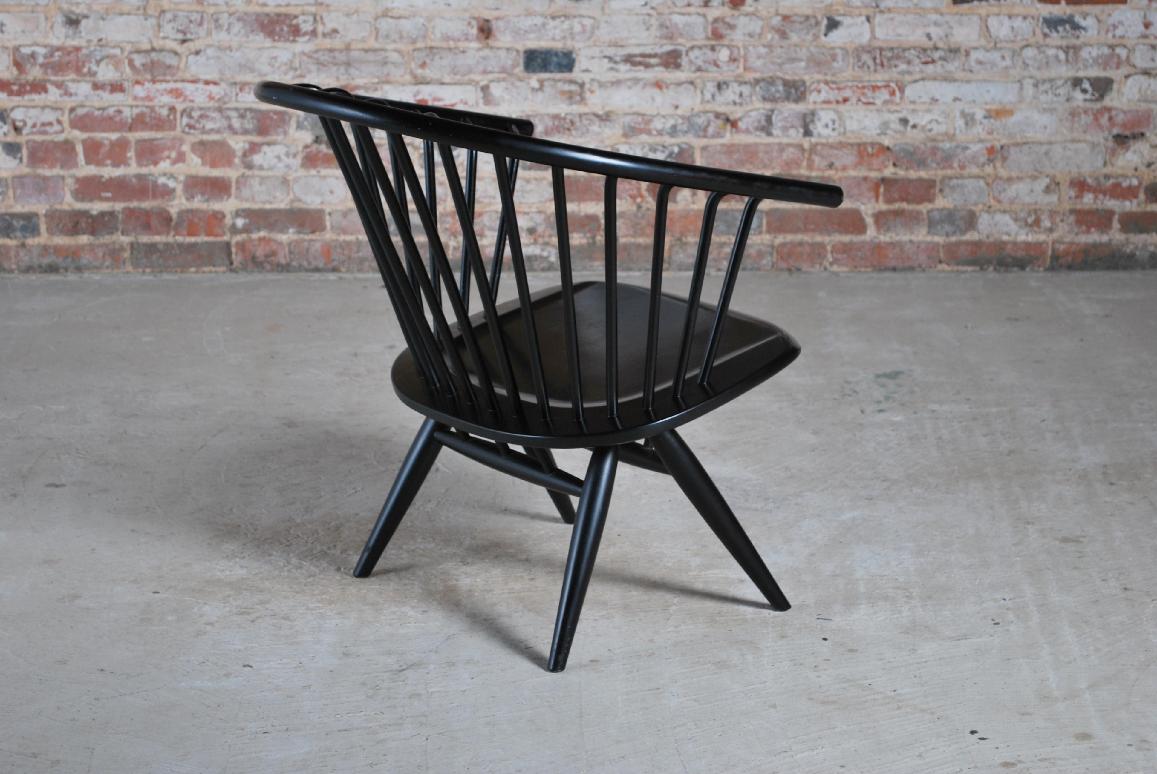Finlandais Chaise Crinolette originale des années 1960 Conçue en 1962 par Ilmari Tapiovaara pour Asko en vente
