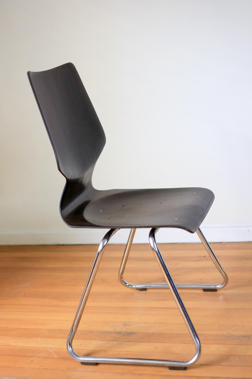 Plastic Original 1960s Elmar Flötotto Chair For Sale