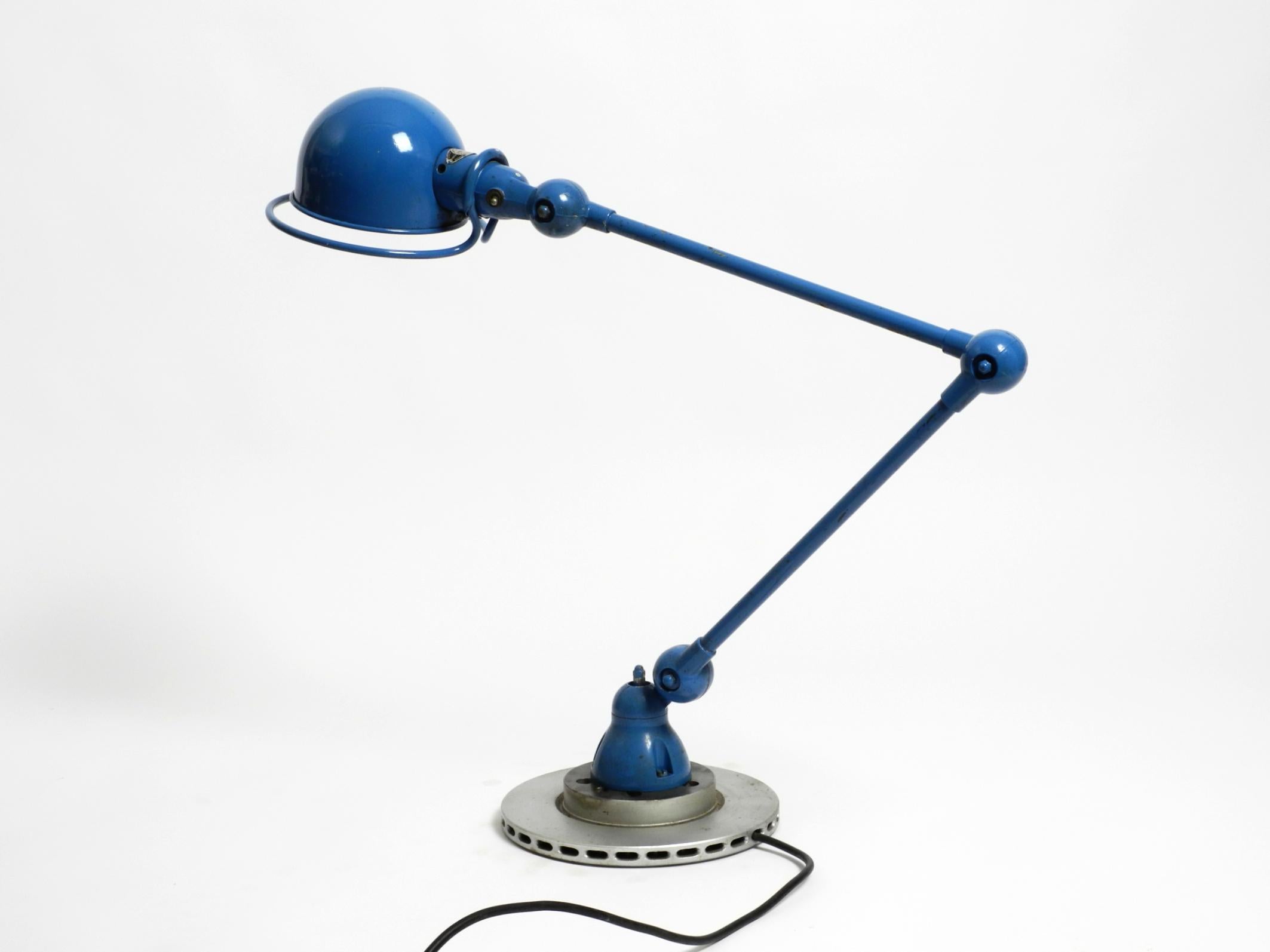 Lampada da tavolo industriale Jielde originale degli anni '60, Francia Lione 11