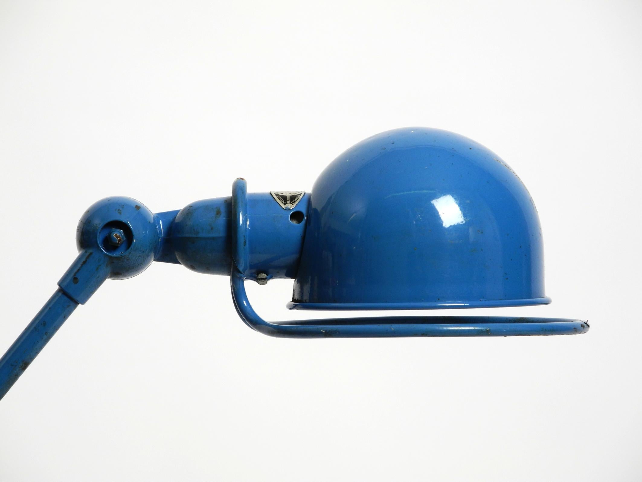 Lampada da tavolo industriale Jielde originale degli anni '60, Francia Lione 12