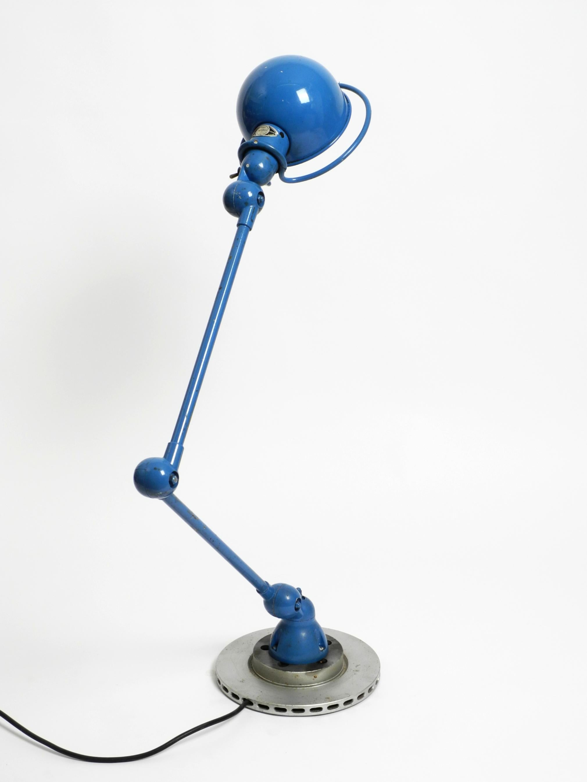 Lampada da tavolo industriale Jielde originale degli anni '60, Francia Lione In condizioni buone a München, DE