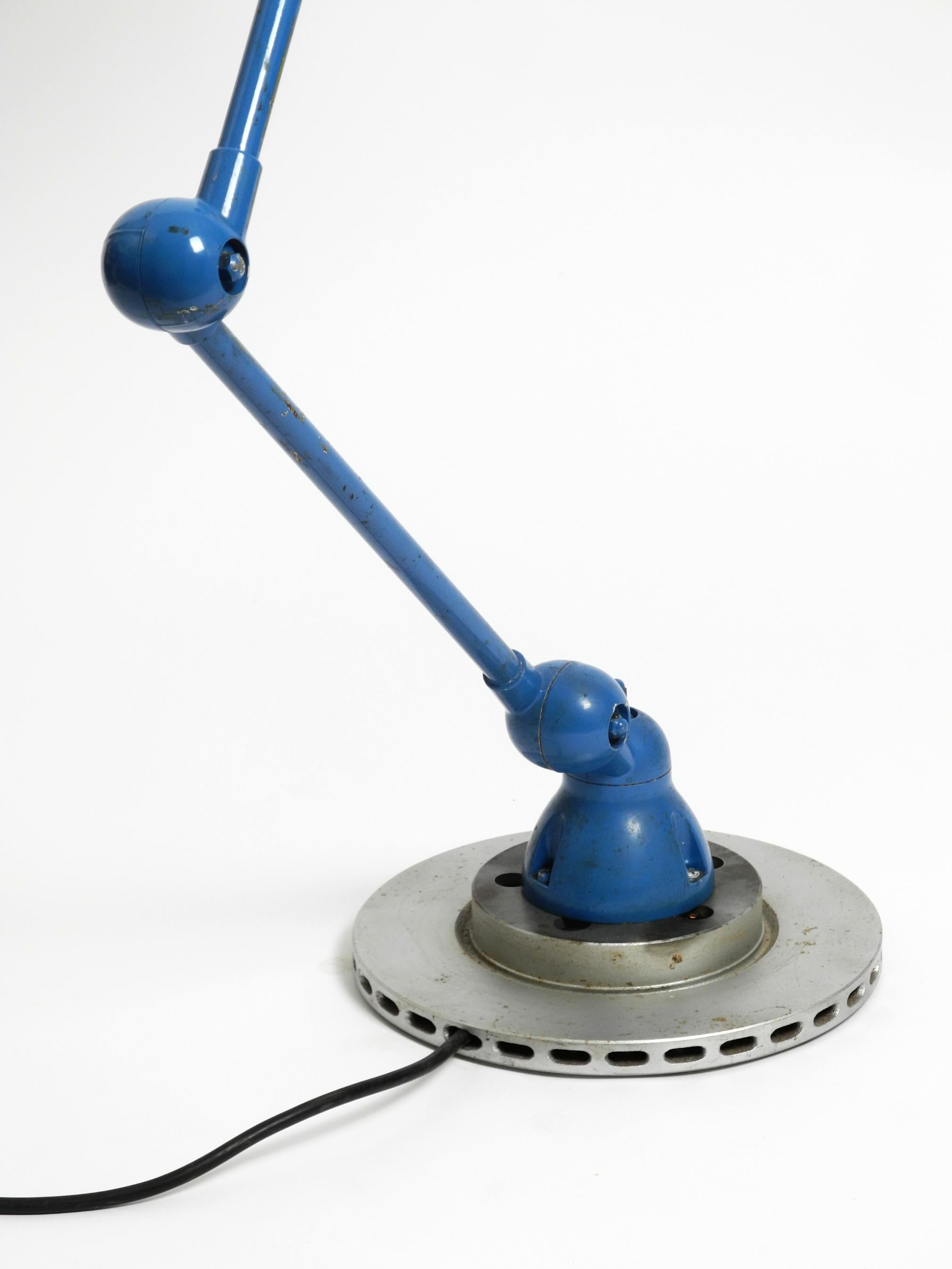 Metallo Lampada da tavolo industriale Jielde originale degli anni '60, Francia Lione