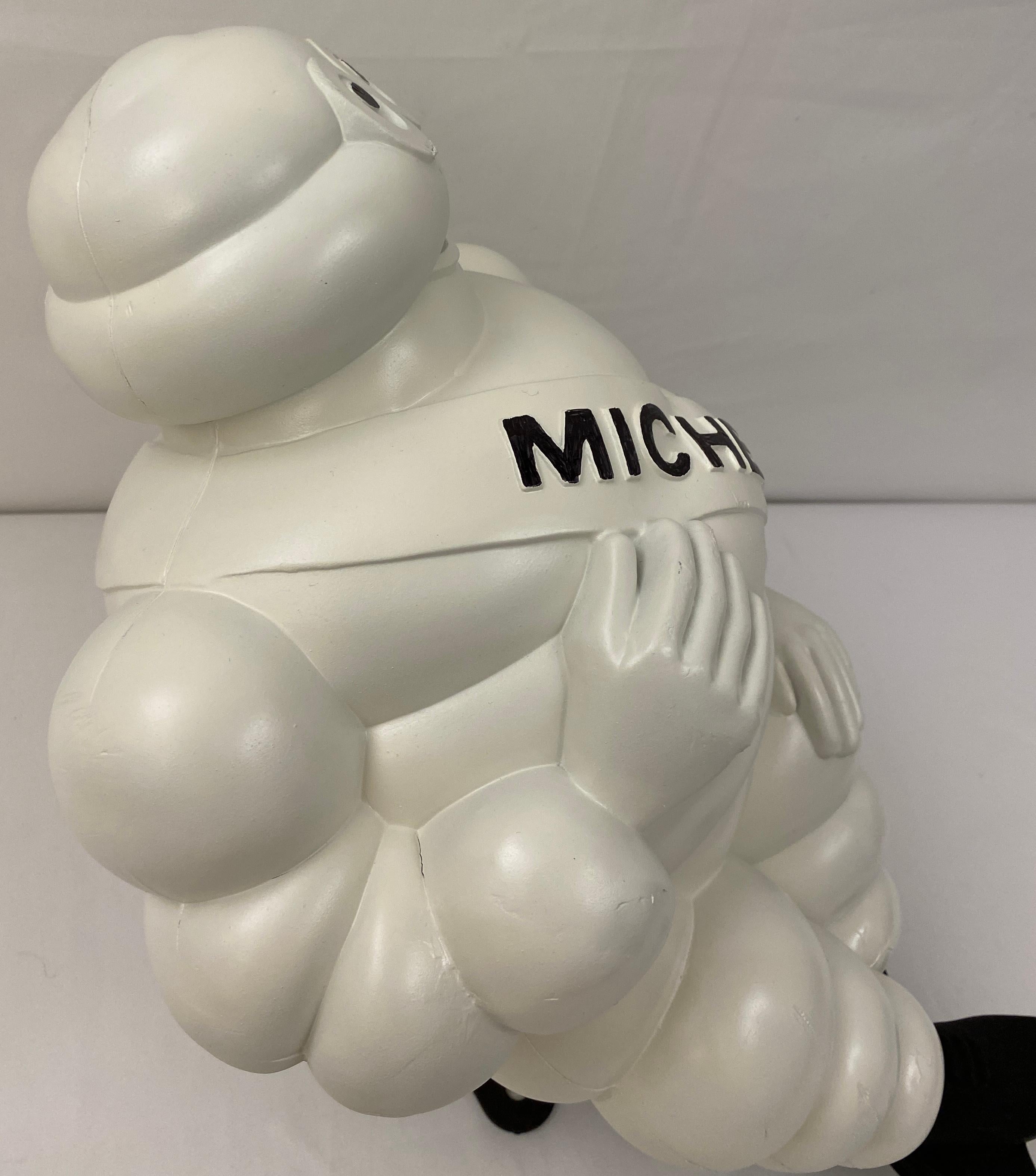 Mascota MICHELIN Man Bibendum Grande Original de los años 60 Plástico en venta
