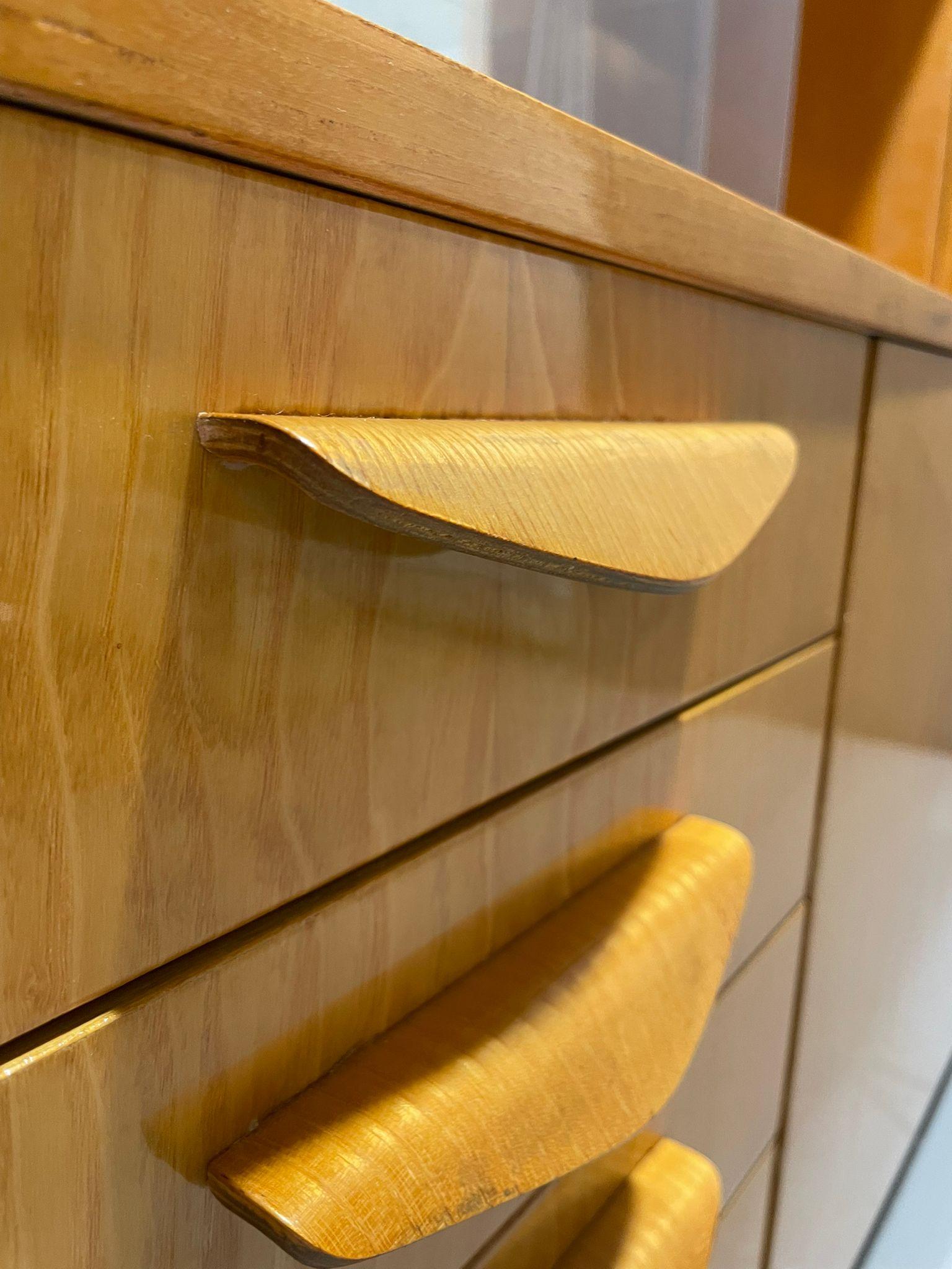 Original 1960s Mid-Century Highboard by František Jirák for Tatra Nábytok - Czec en vente 4