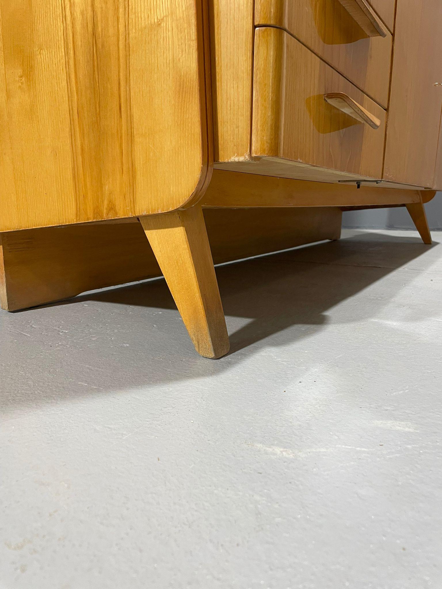 Original 1960s Mid-Century Highboard by František Jirák for Tatra Nábytok - Czec en vente 6