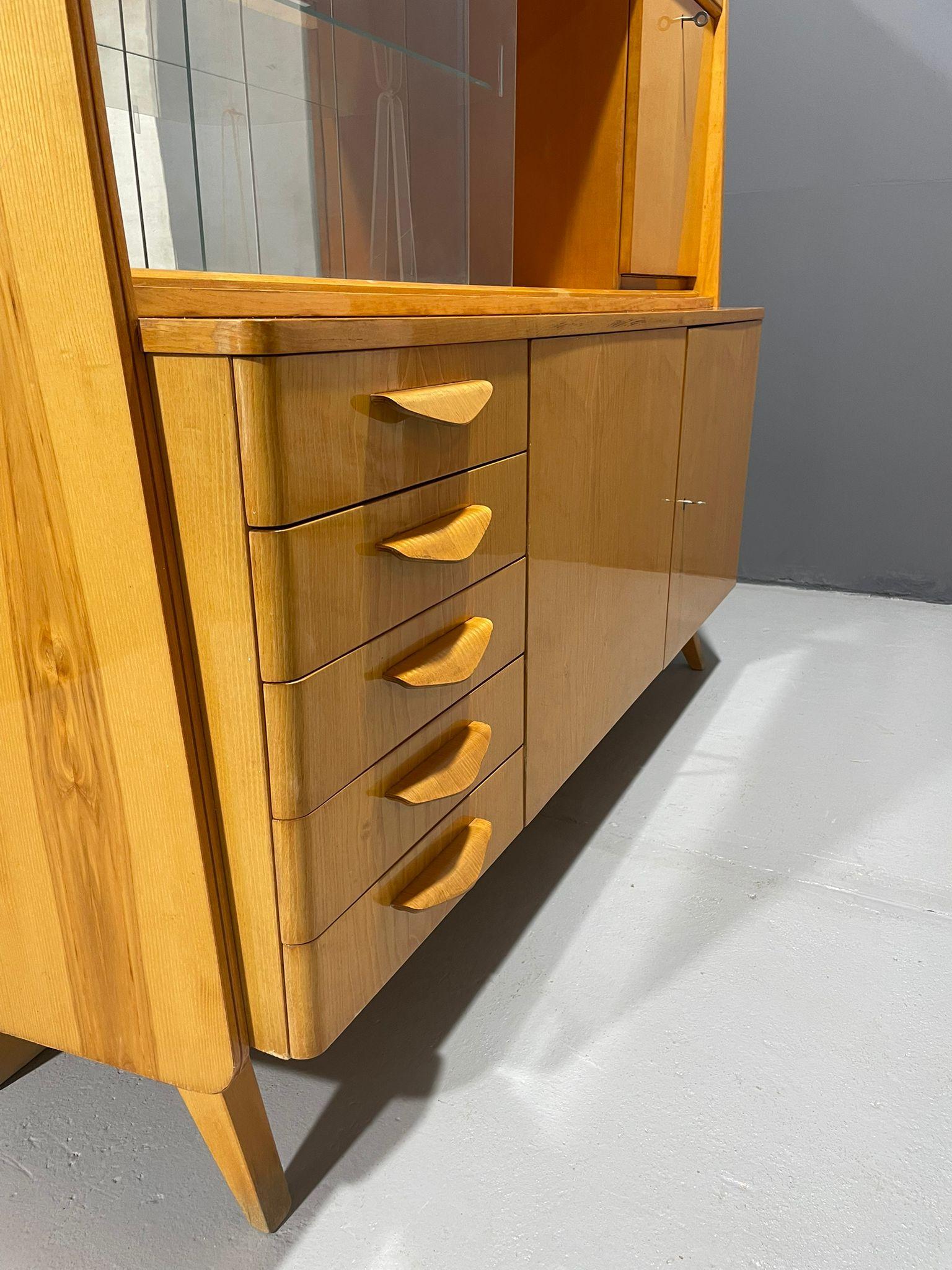 Original 1960s Mid-Century Highboard by František Jirák for Tatra Nábytok - Czec en vente 7