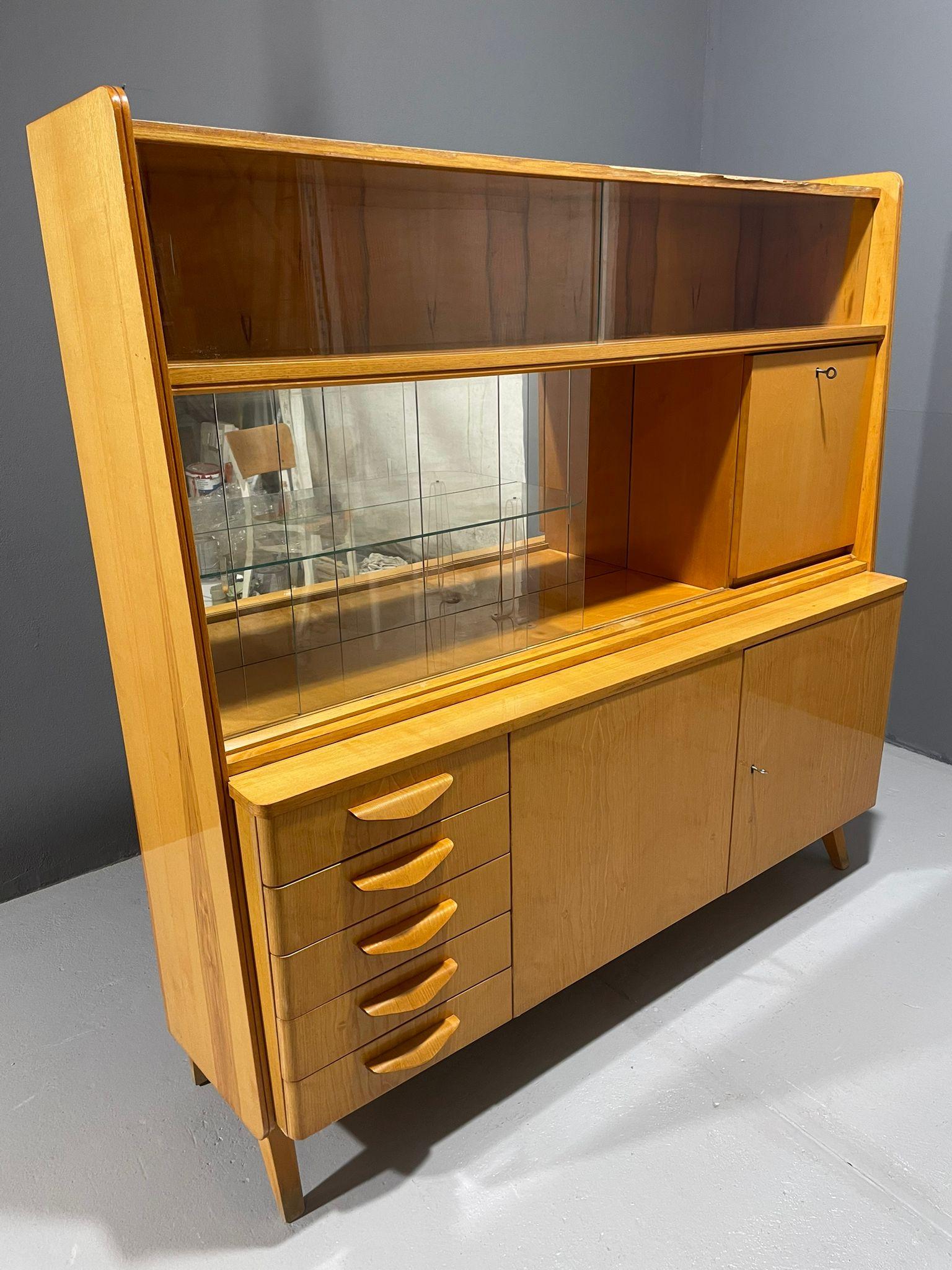 Original 1960s Mid-Century Highboard by František Jirák for Tatra Nábytok - Czec en vente 10