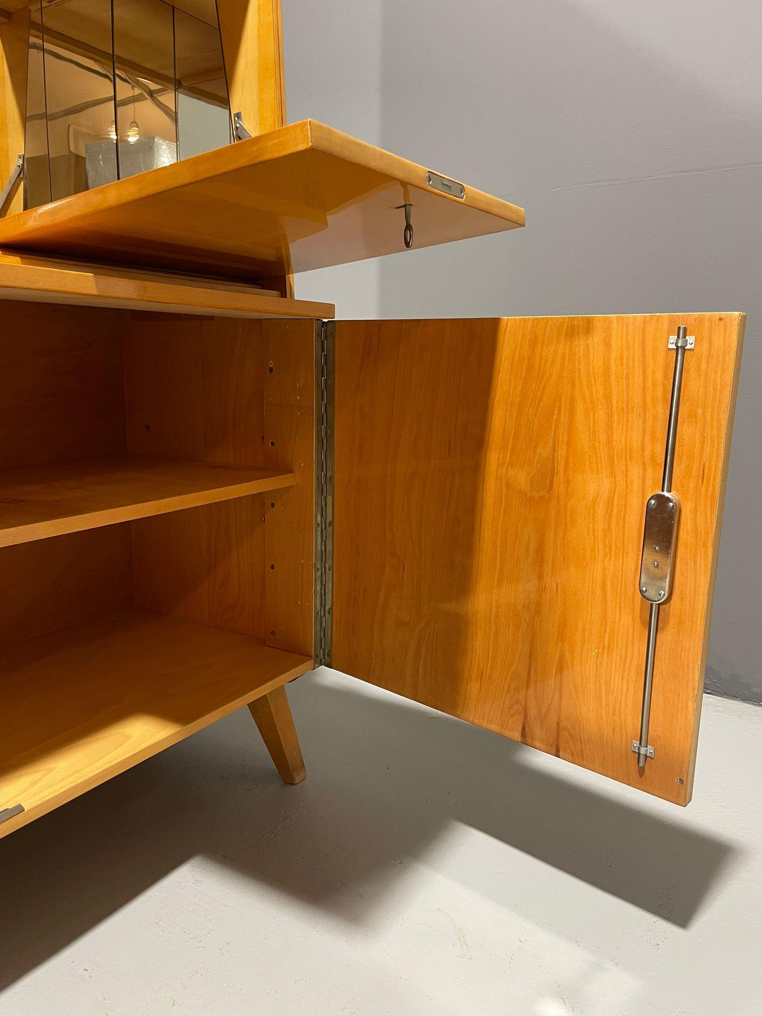 Tchèque Original 1960s Mid-Century Highboard by František Jirák for Tatra Nábytok - Czec en vente