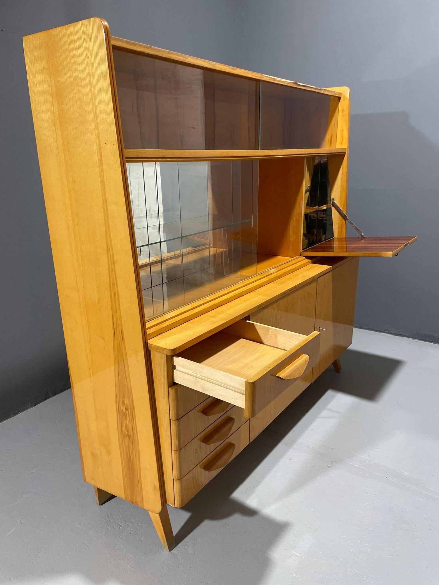 Original 1960s Mid-Century Highboard by František Jirák for Tatra Nábytok - Czec en vente 1