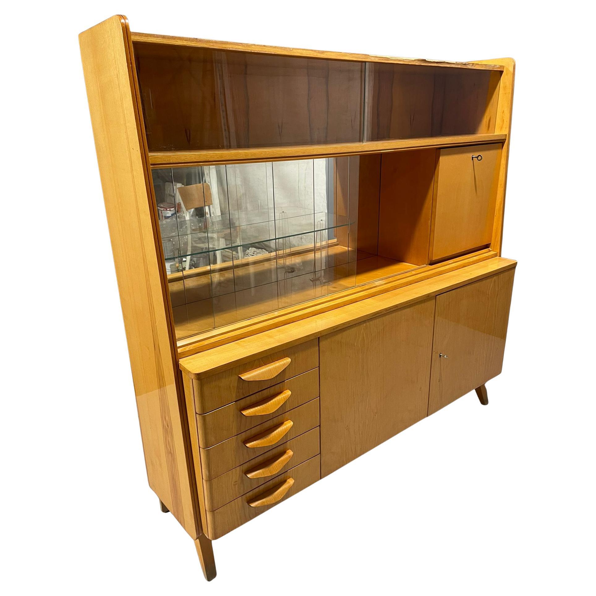 Original 1960s Mid-Century Highboard by František Jirák for Tatra Nábytok - Czec en vente