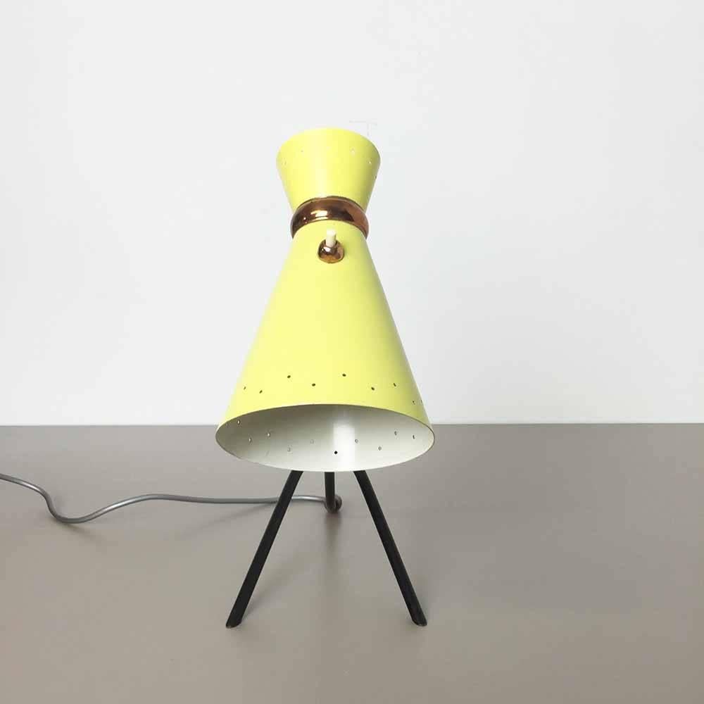 Original 1960s Midmod Modernist Italian Stilnovo Style Desk Light, Italy, 1960s en vente 2