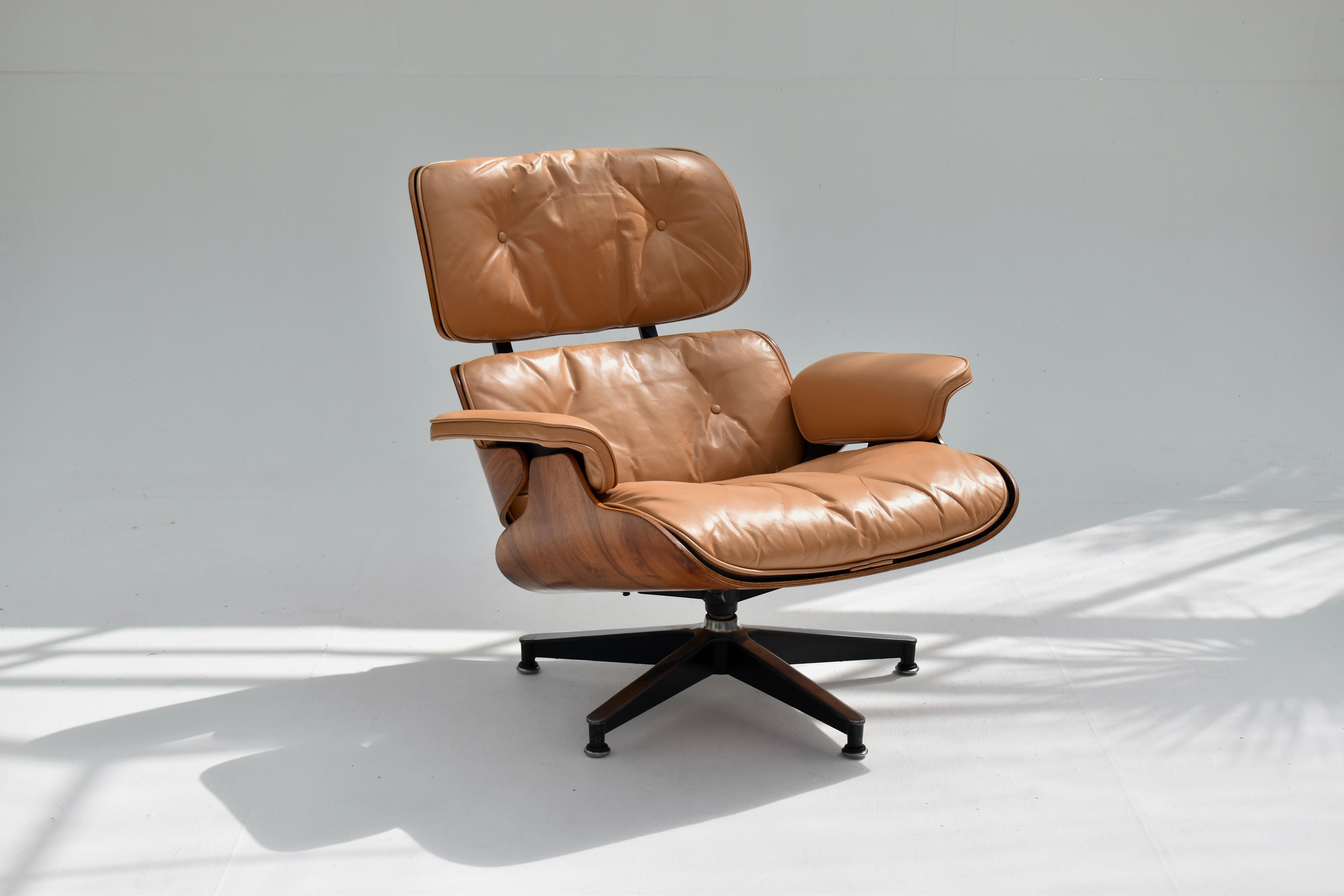 Sedia da salotto Eames originale di produzione anni '60 per Herman Miller in vendita 8