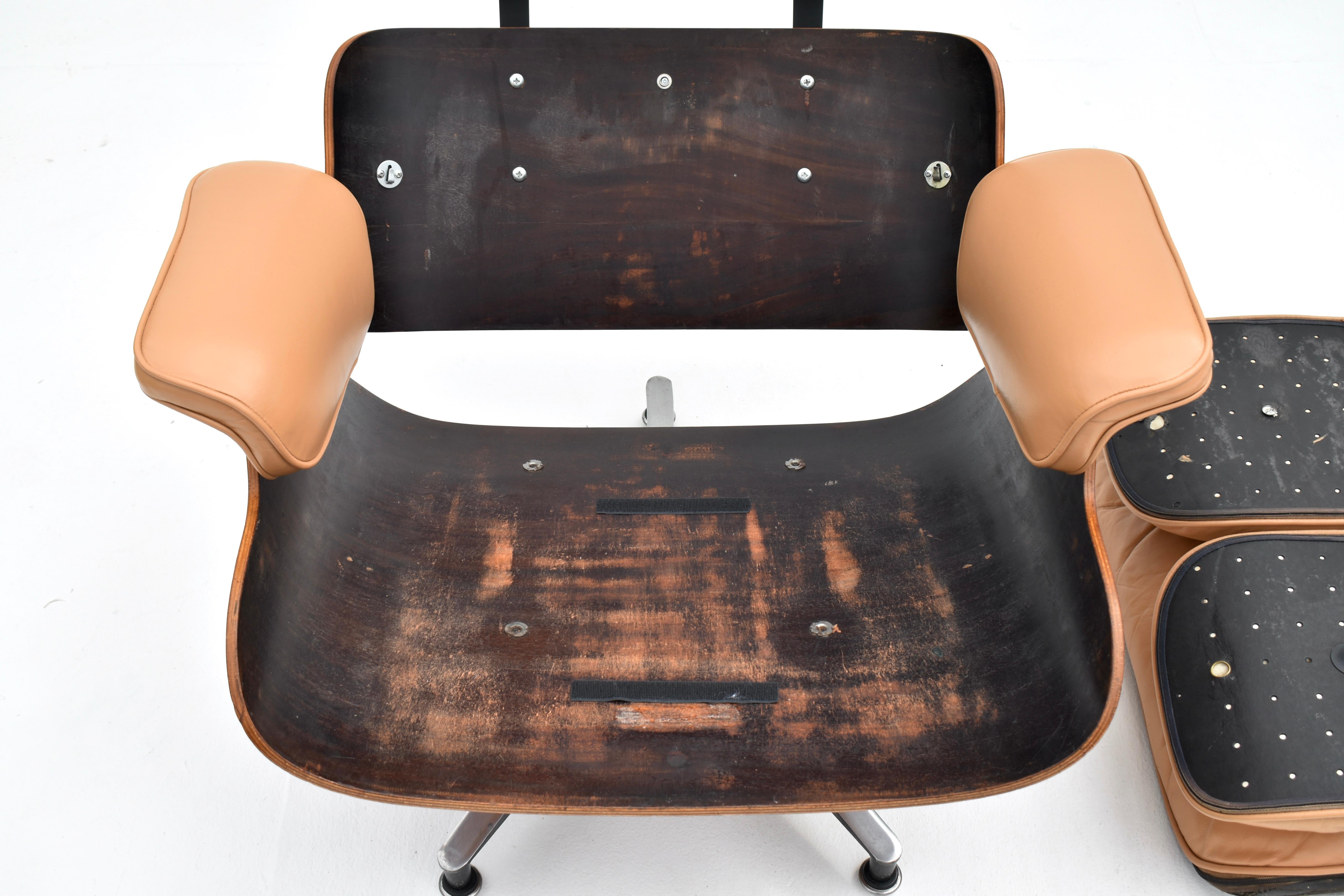 Sedia da salotto Eames originale di produzione anni '60 per Herman Miller in vendita 10
