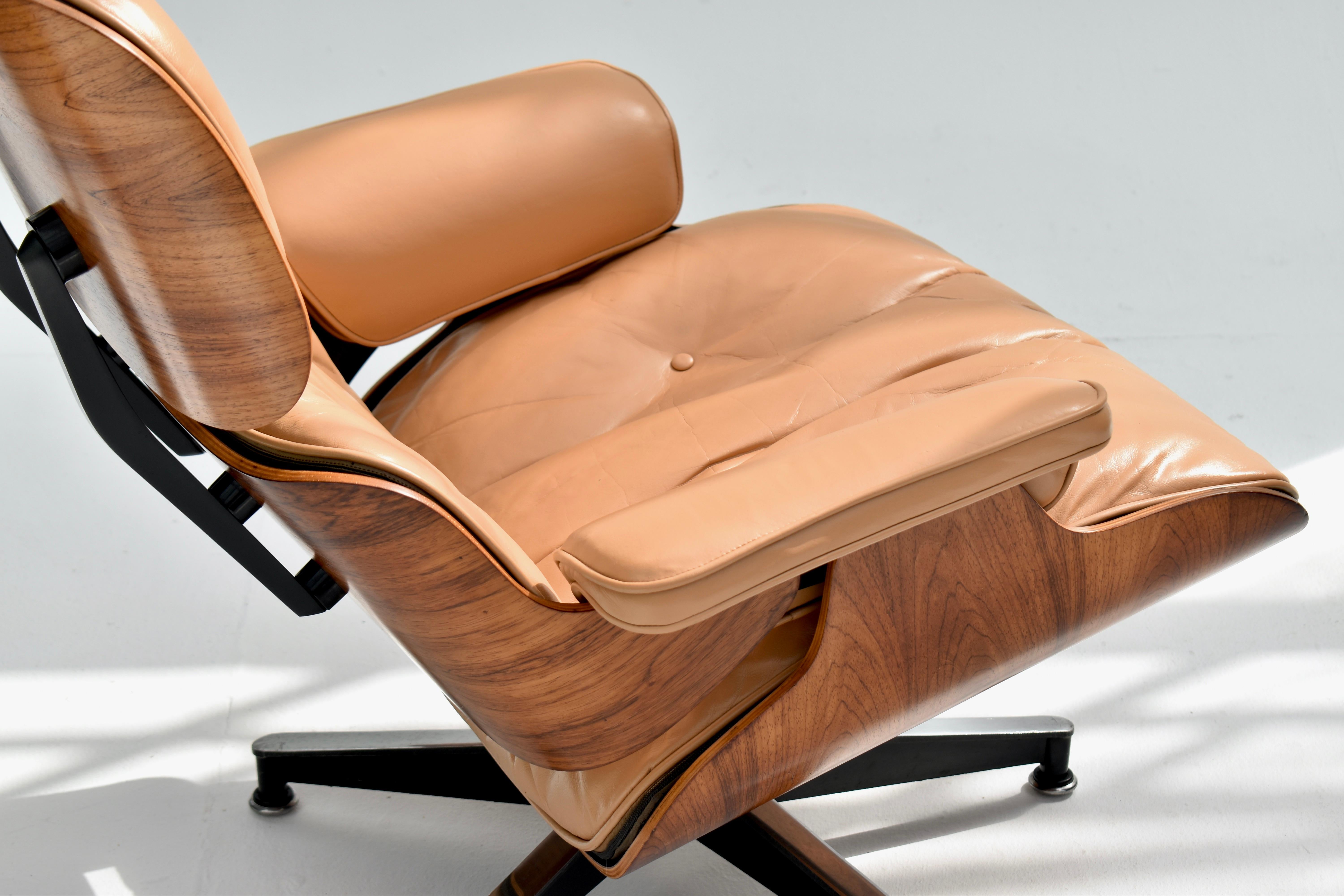 Sedia da salotto Eames originale di produzione anni '60 per Herman Miller in vendita 12