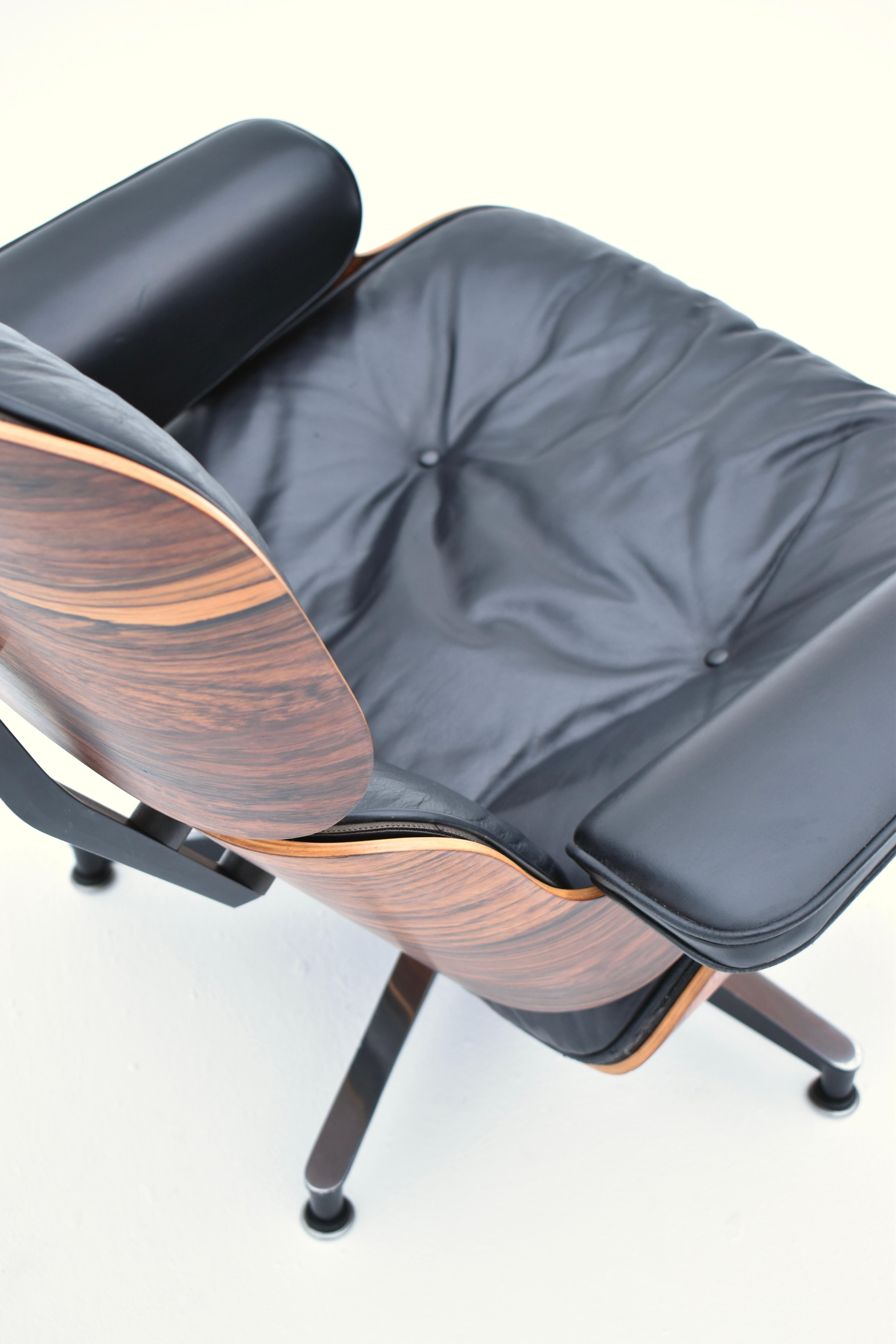 Sedia da salotto Eames originale di produzione anni '60 per Herman Miller 1