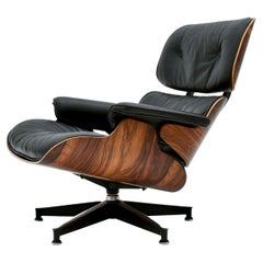 Original 1960's Production Eames Lounge Chair For Herman Miller