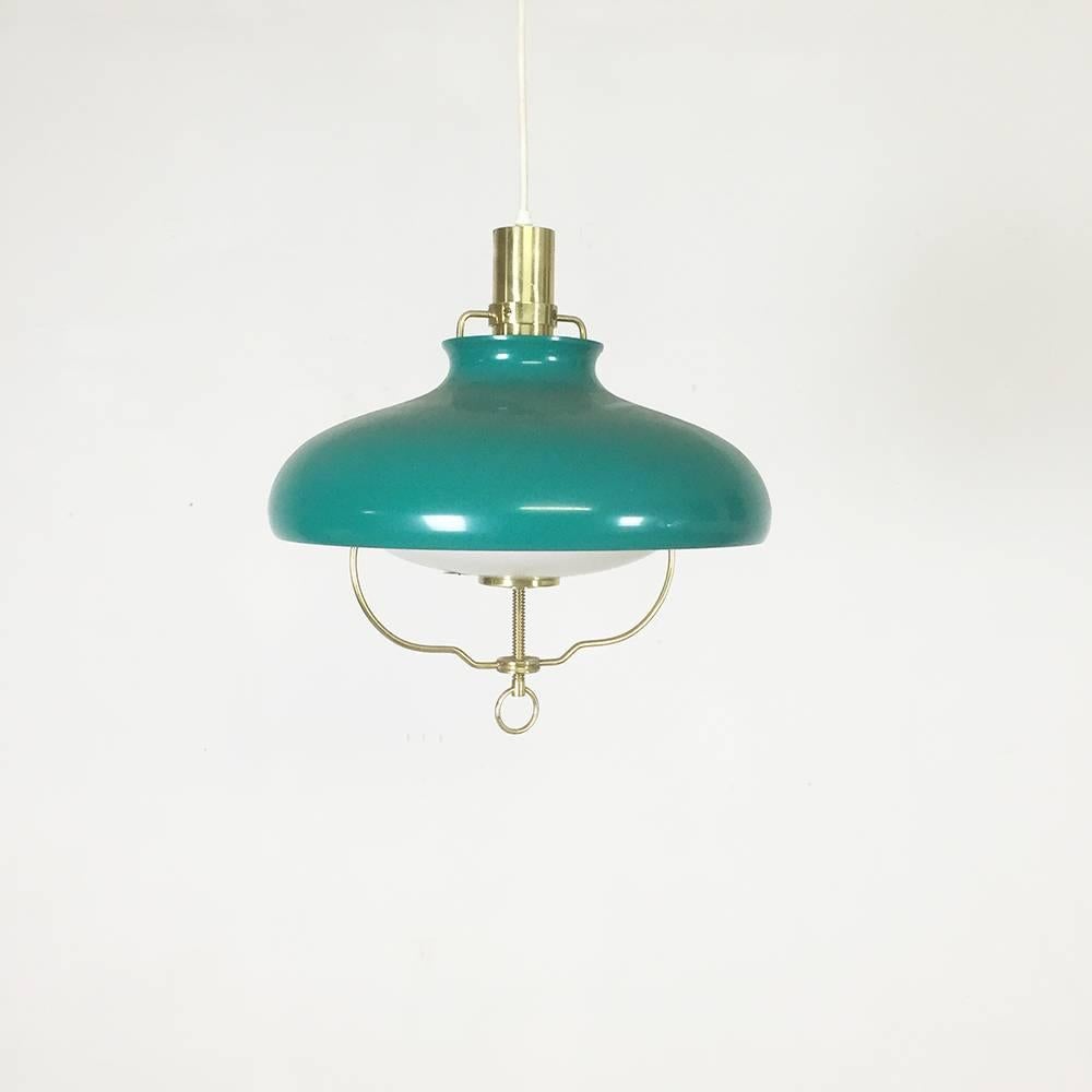 Mid-Century Modern Original 1960s Scandinavian Hanging Light Made by Lyfa, Denmark For Sale