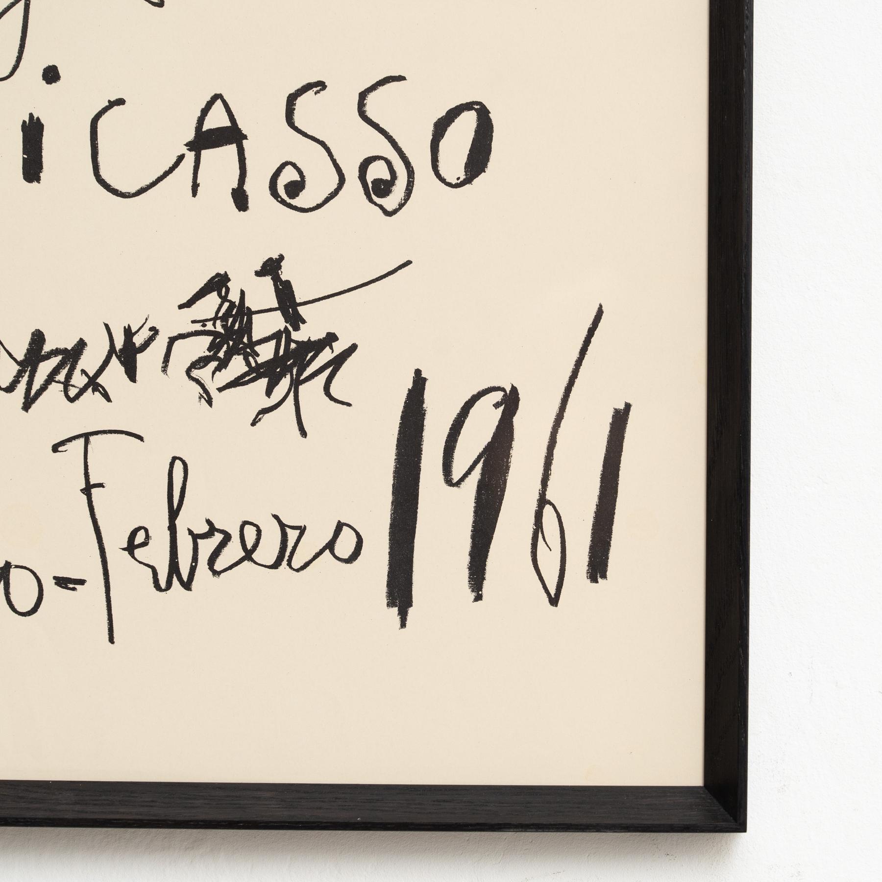 Mid-20th Century Original 1961 Exhibition Poster - 