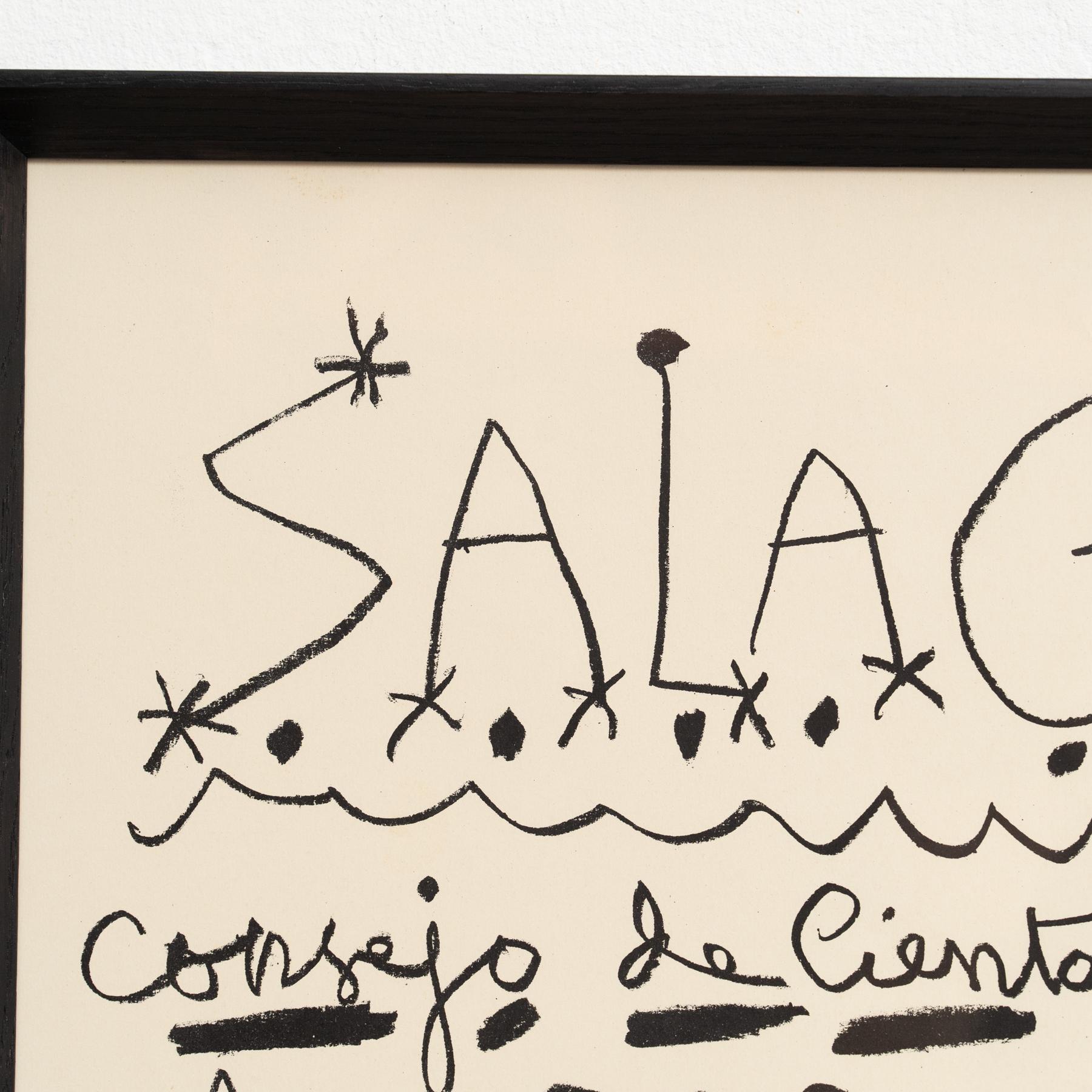 Original 1961 Exhibition Poster - 