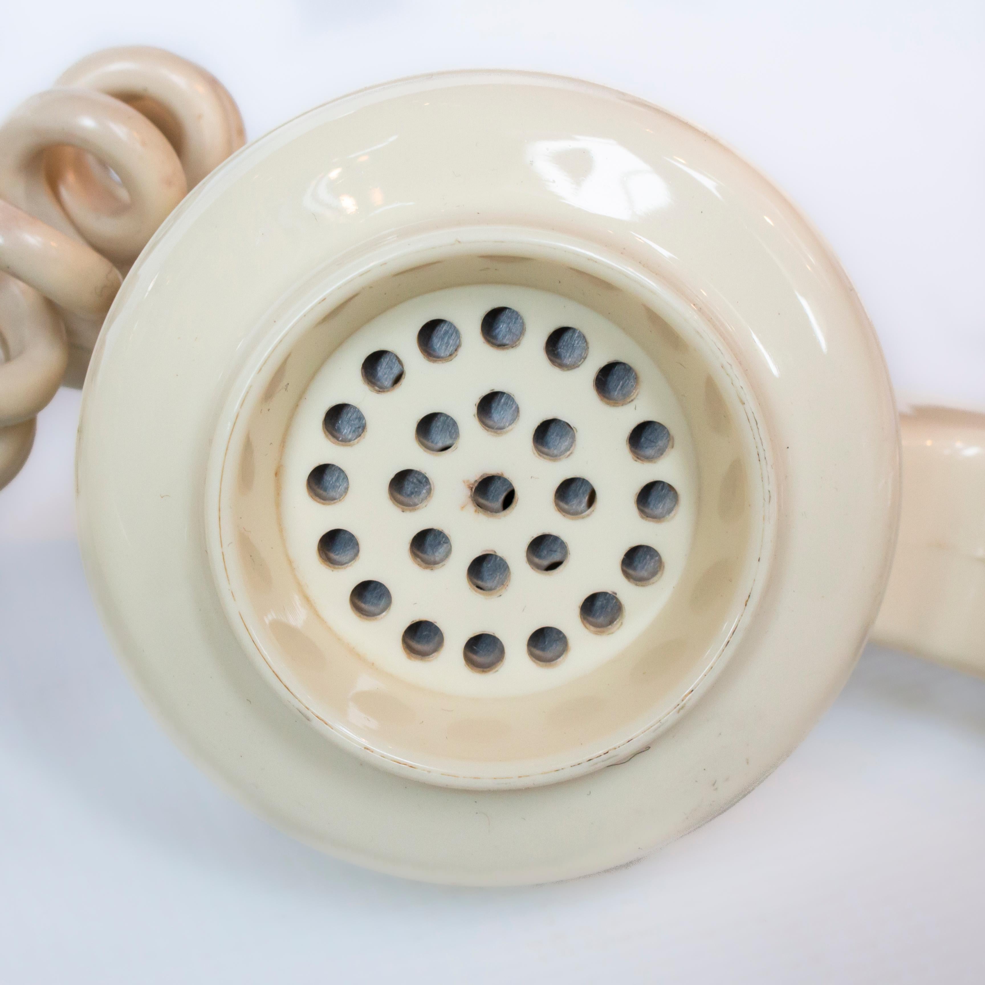 Original 1961 GPO Model 706 Telephone in Ivory, On/Off Bell Feature 3