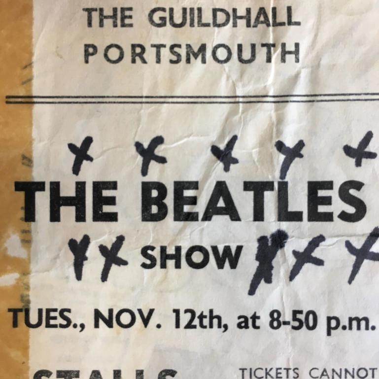original beatles concert tickets