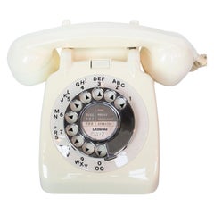 Original 1963 GPO Model 706 Telephone in Ivory, Original Nylon Carrying Strap