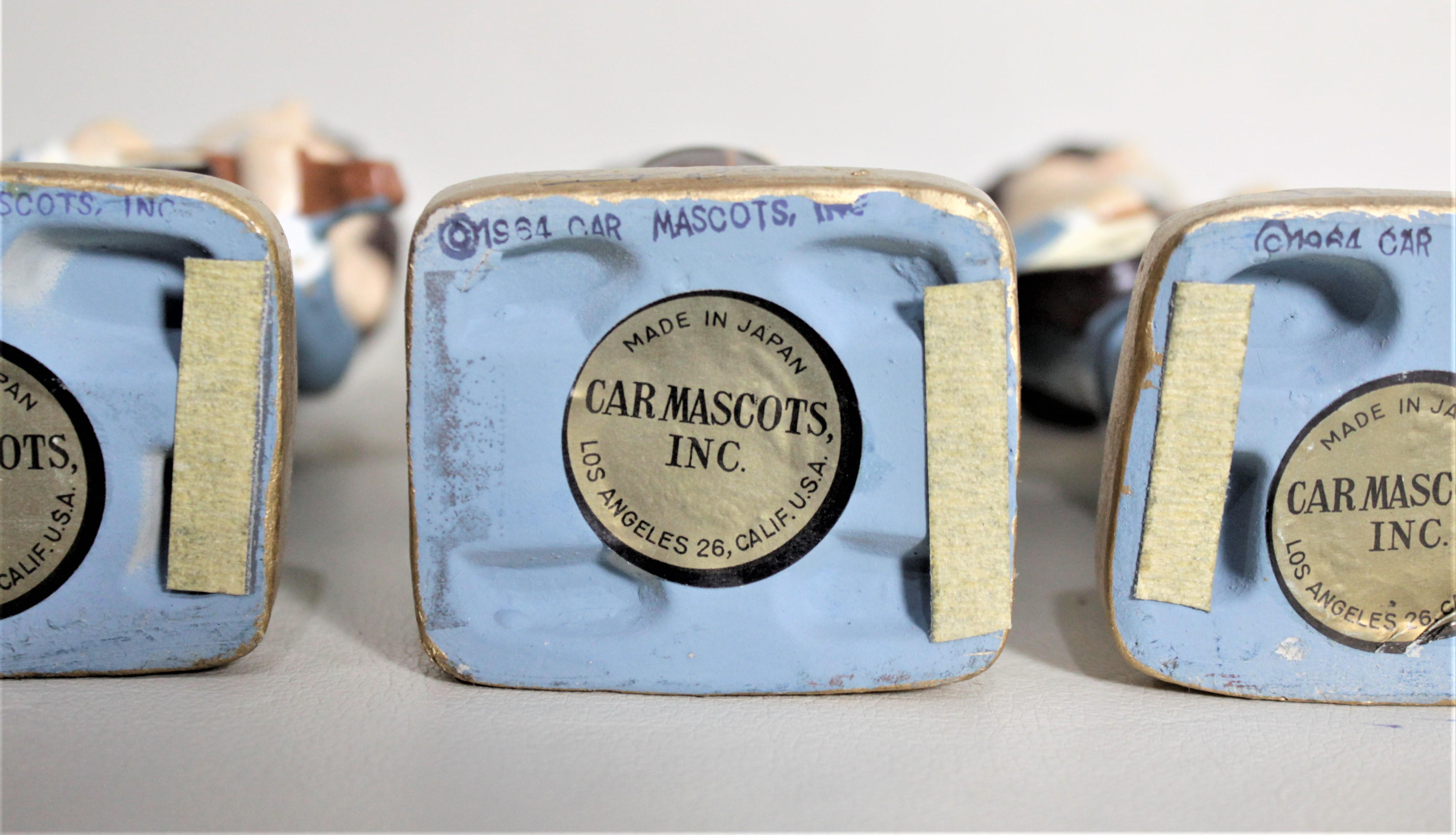 20th Century Original 1964 Beatles Car Mascots Bobblehead Set with Box and Instruction Sheet