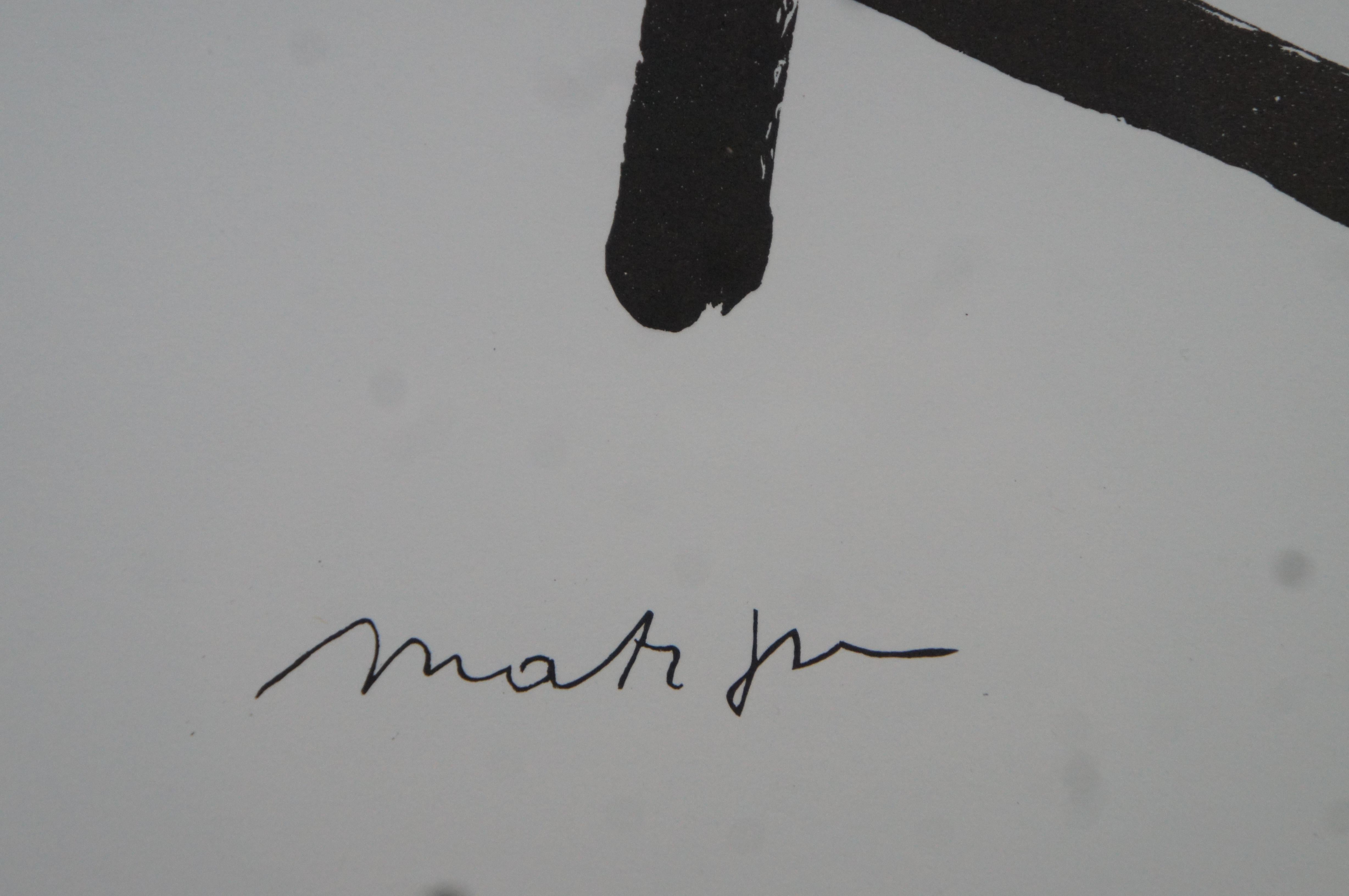 Original 1964 Matisse Lithographs Gallery Exhibition Ad Poster Paris France 3