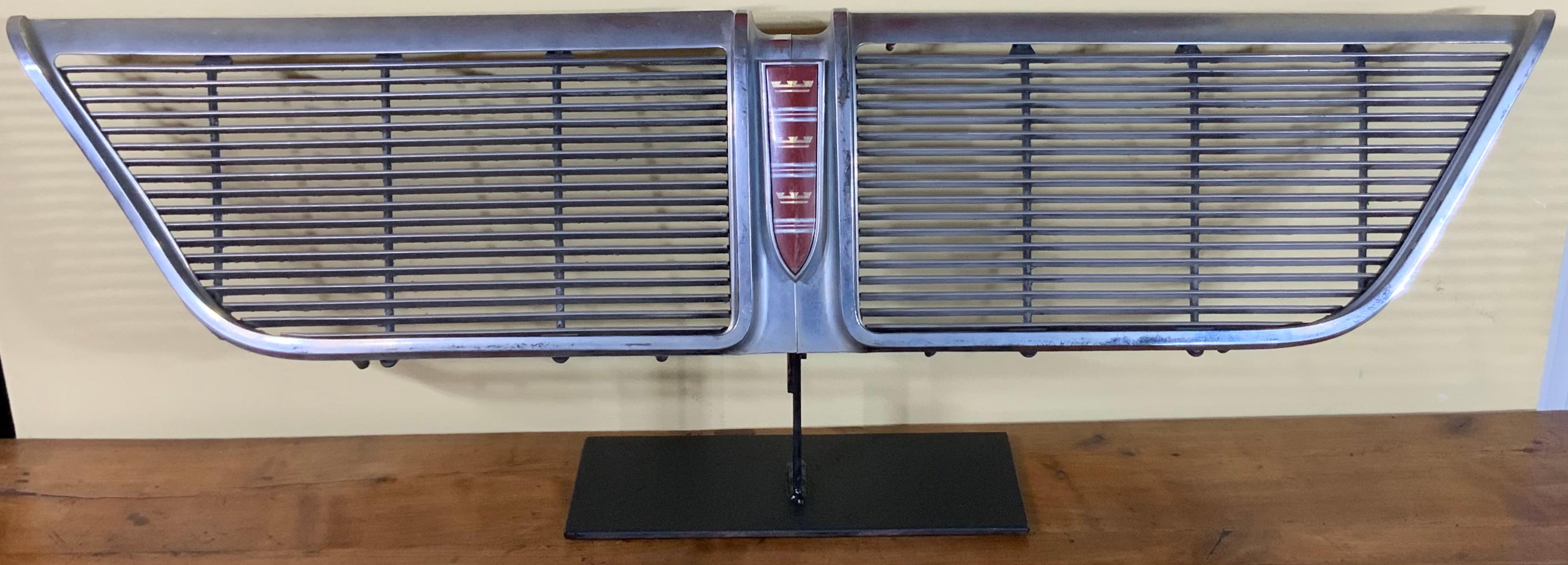 Original 1964 New Yorker Car Grill on Display For Sale 5