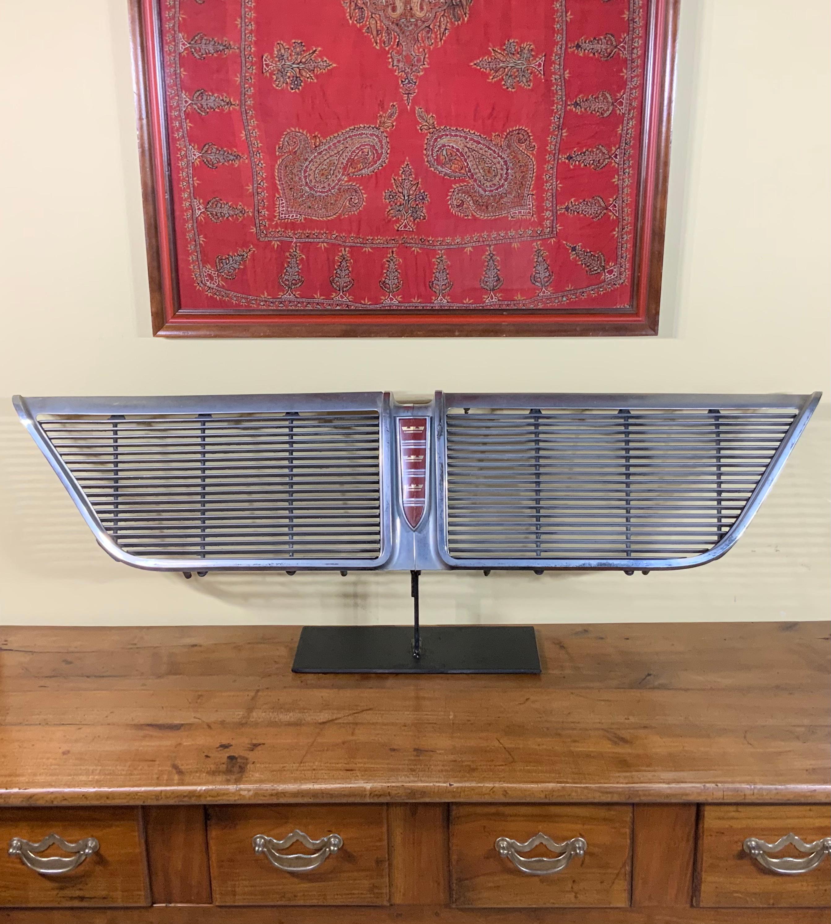 Original 1964 New Yorker Car Grill on Display For Sale 6