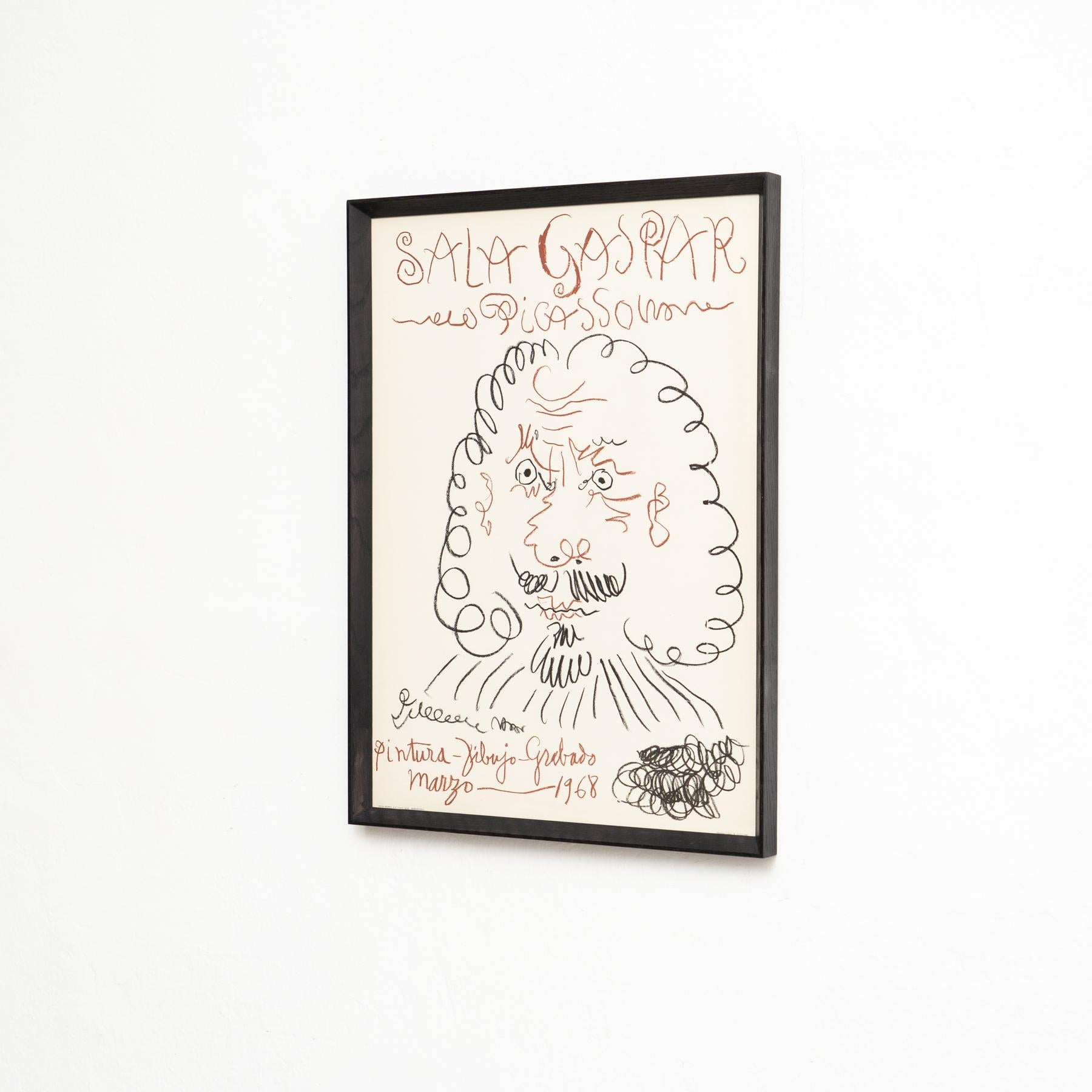 Espagnol Affiche originale de 1968 - « Pintura, Dibujo, Grabado » par Picasso en vente