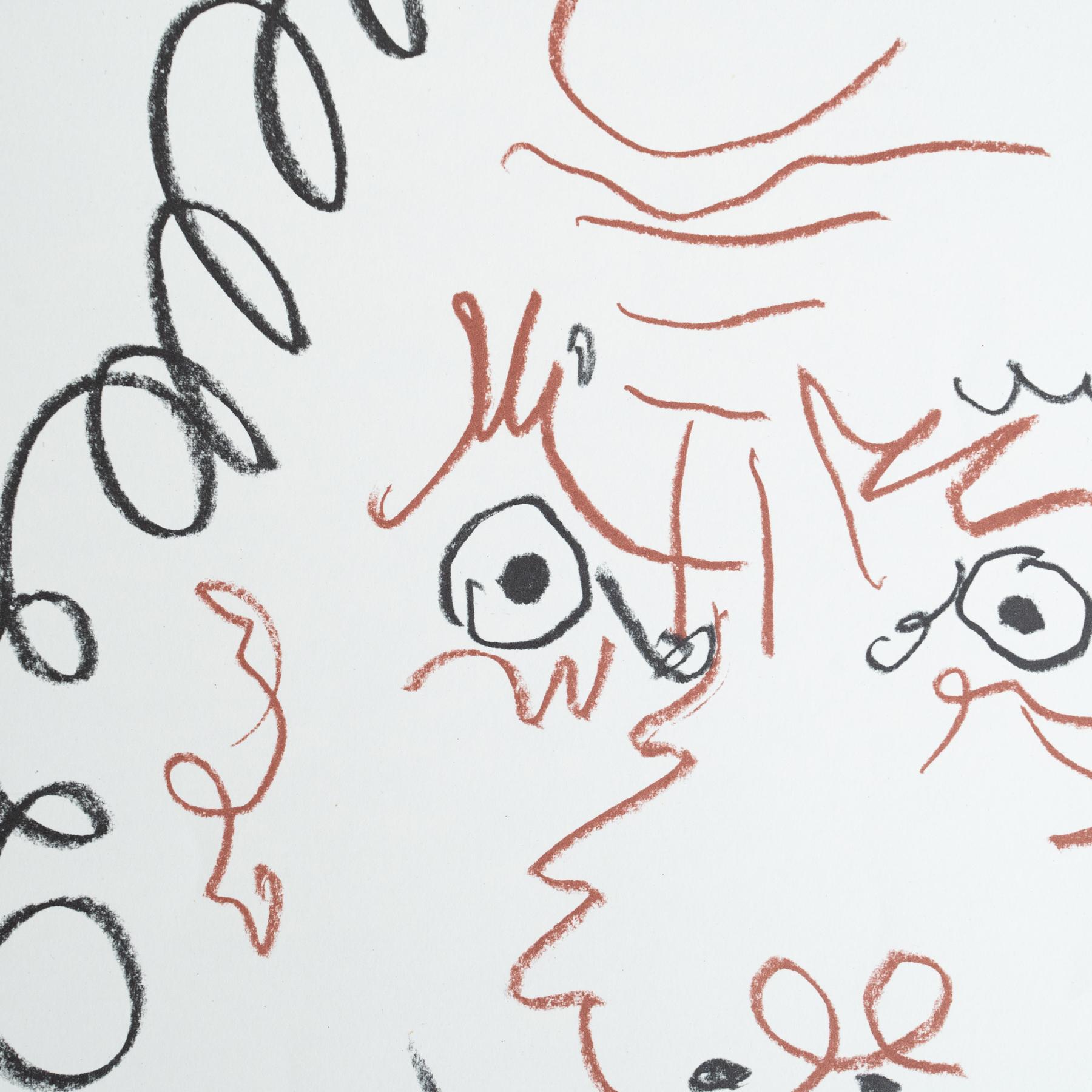 Bois Affiche originale de 1968 - « Pintura, Dibujo, Grabado » par Picasso en vente