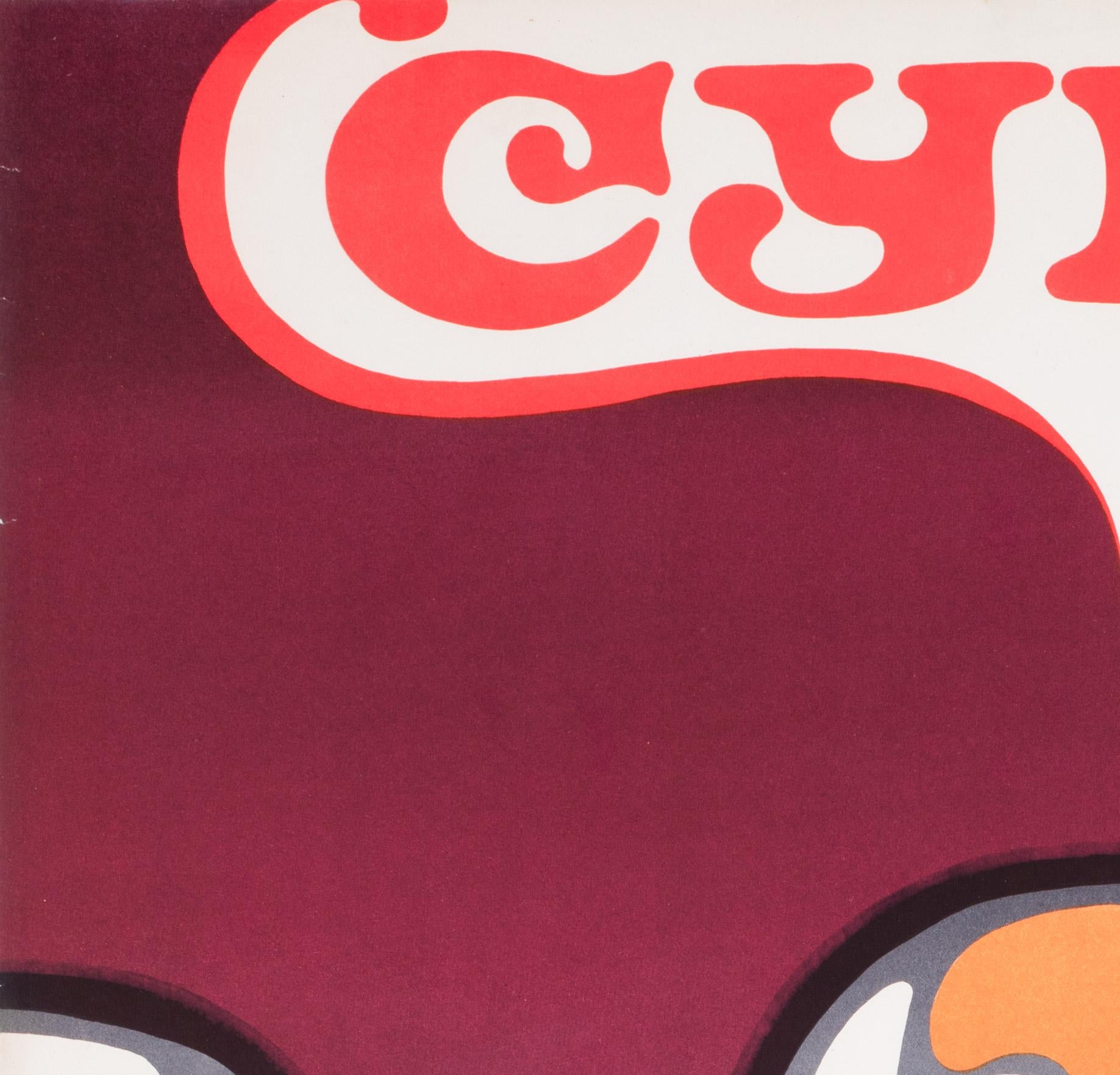 Original 1969 polnisches CYRK 'Zirkus; Poster, Drei Beagles von Gorka (Polnisch) im Angebot