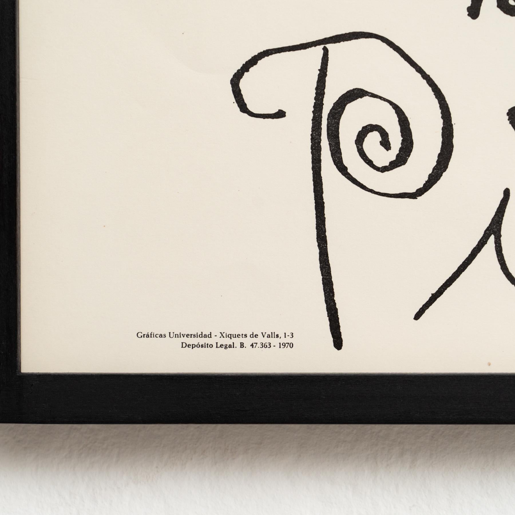 Original 1970 Exhibition Poster - 