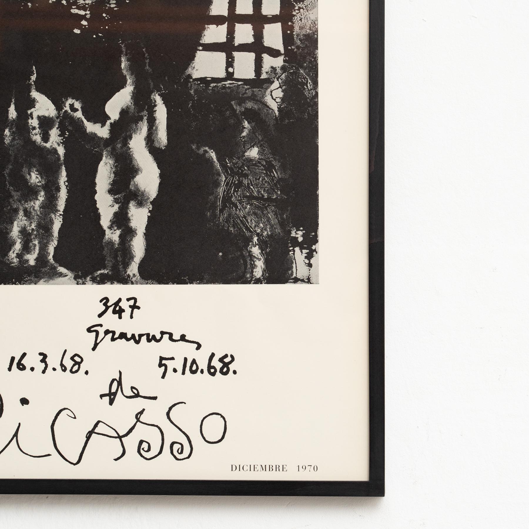 Late 20th Century Original 1970 Exhibition Poster - 