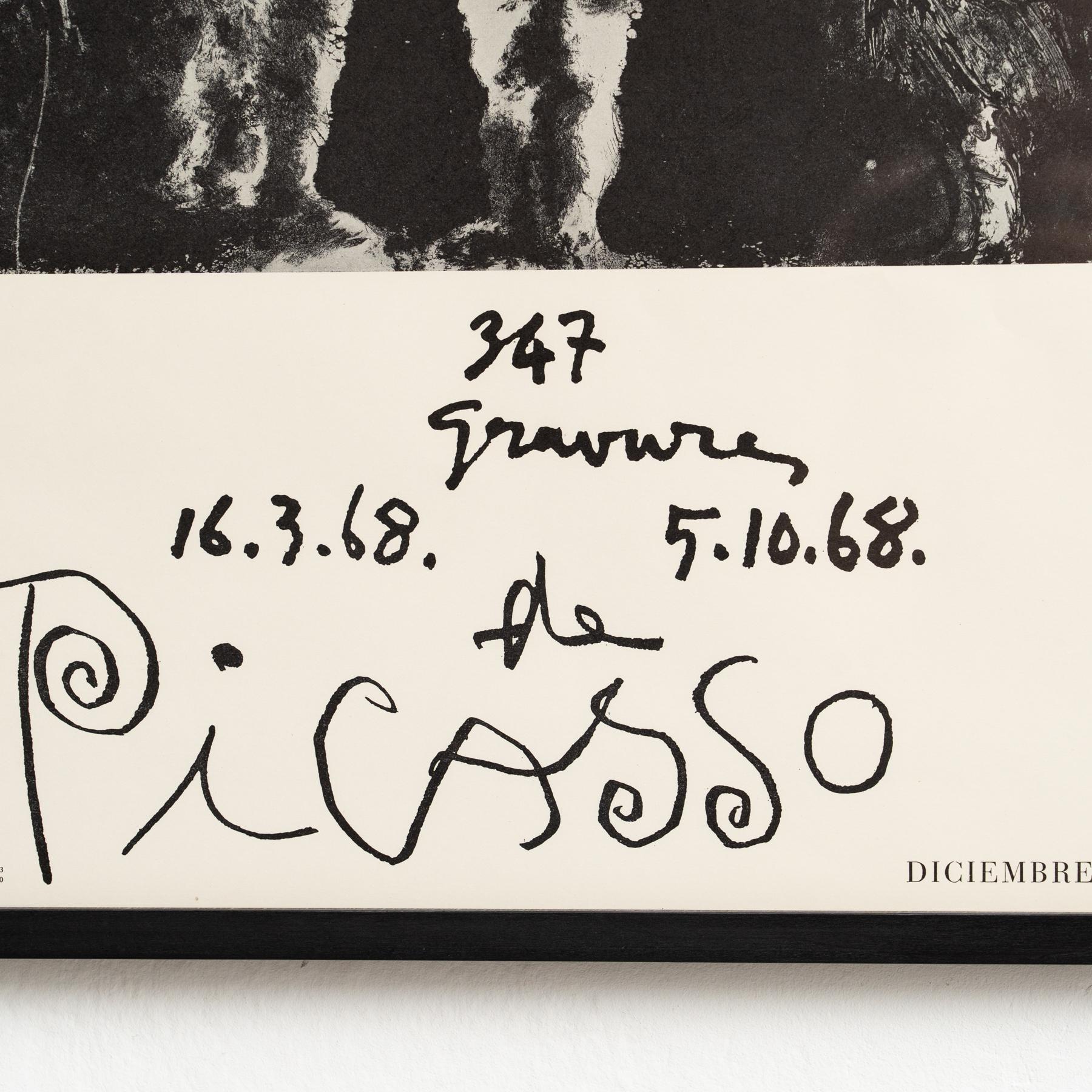 Original 1970 Exhibition Poster - 