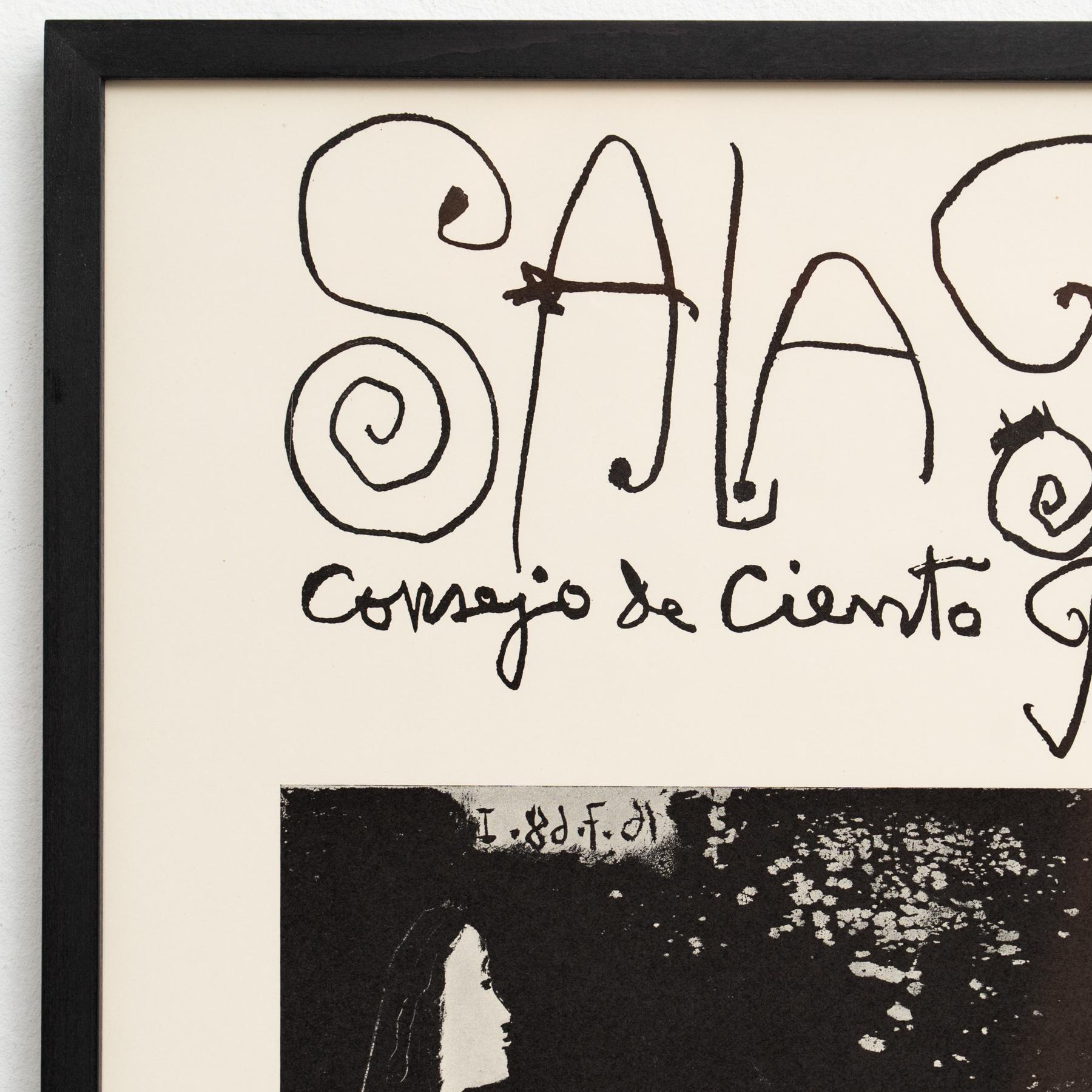 Original 1970 Exhibition Poster - 