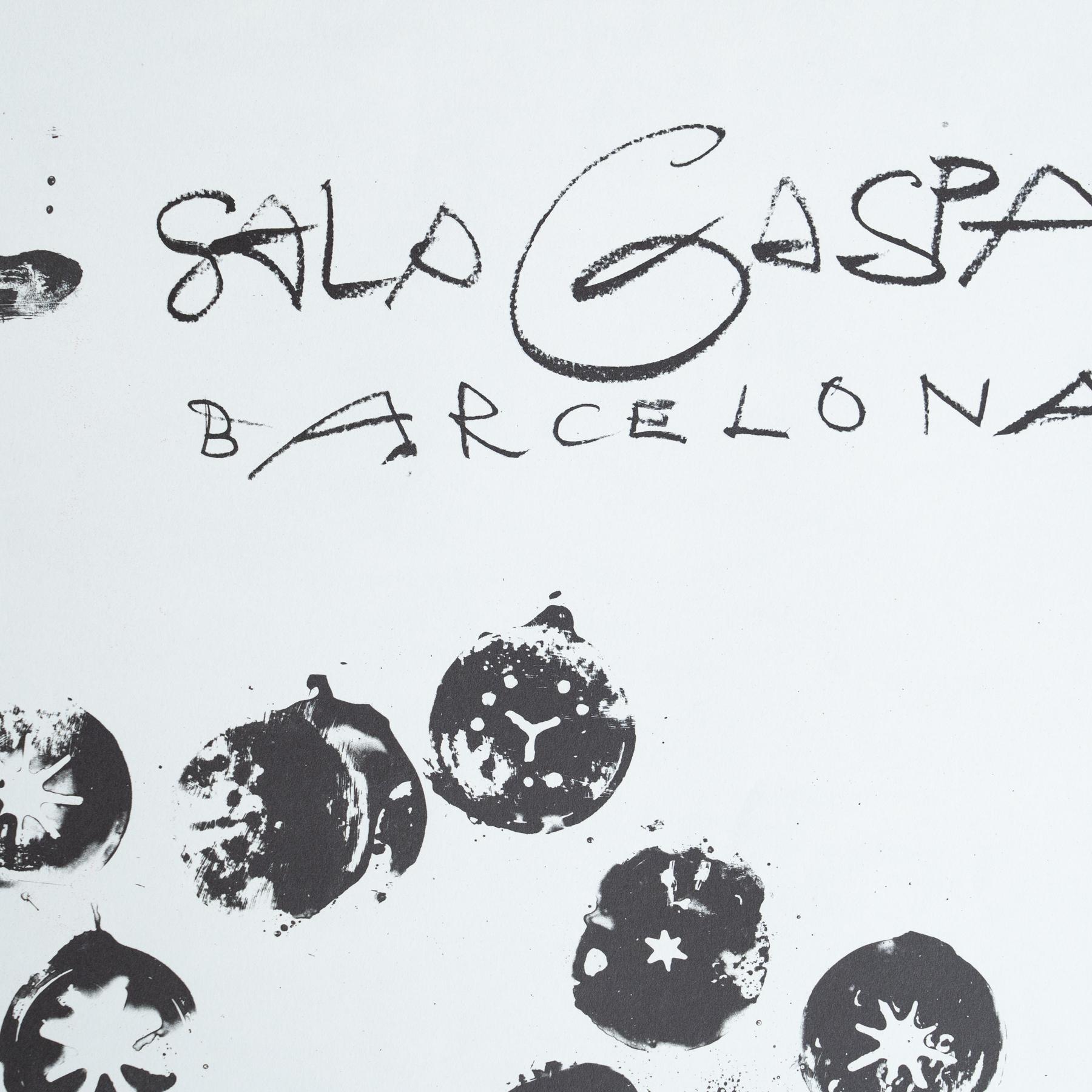 Original 1970 Ausstellungsplakat von Antoni Clavé - Sala Gaspar, Barcelona (Papier) im Angebot