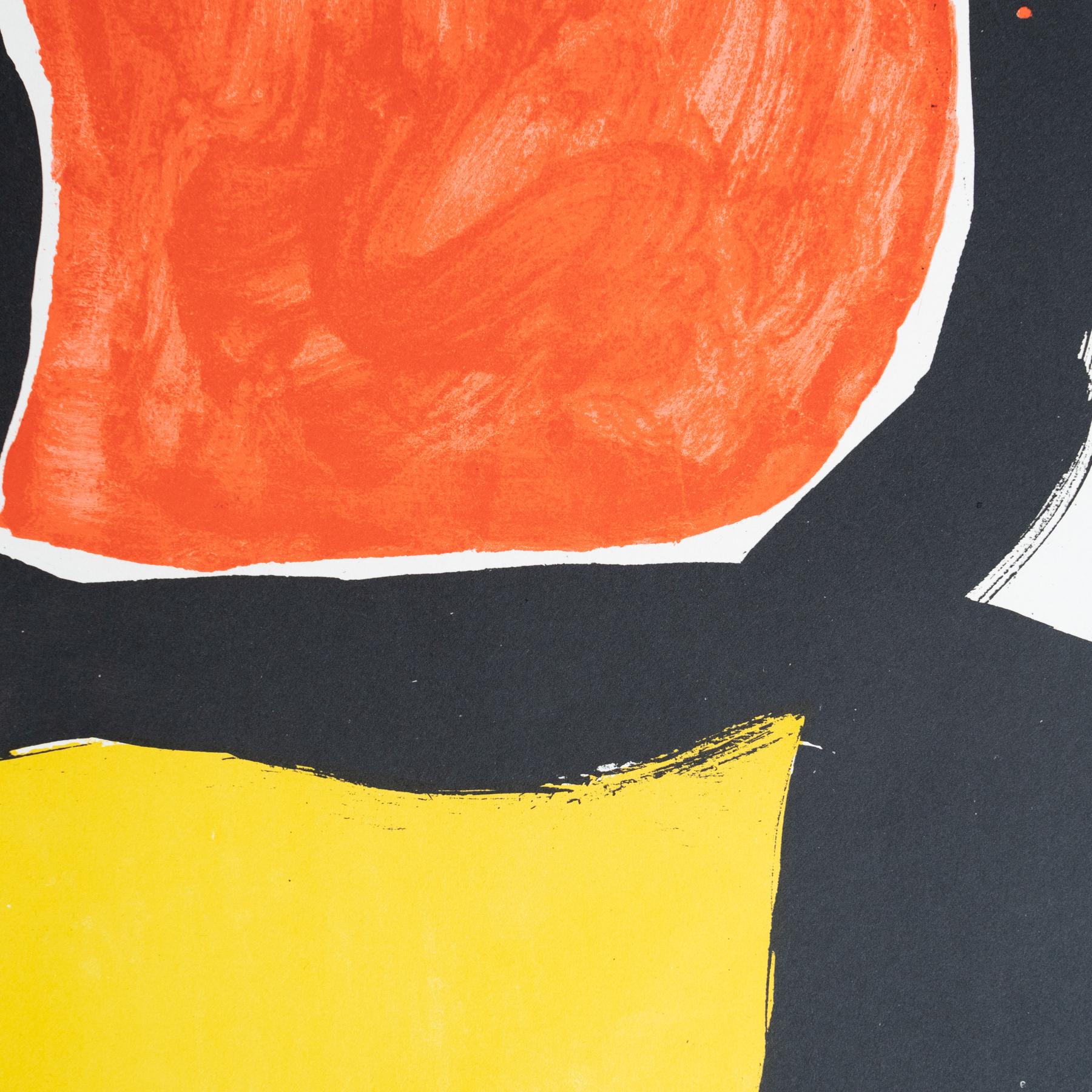 Original 1970 Exhibition Poster by Joan Miró – Sala Gaspar, Barcelona 2