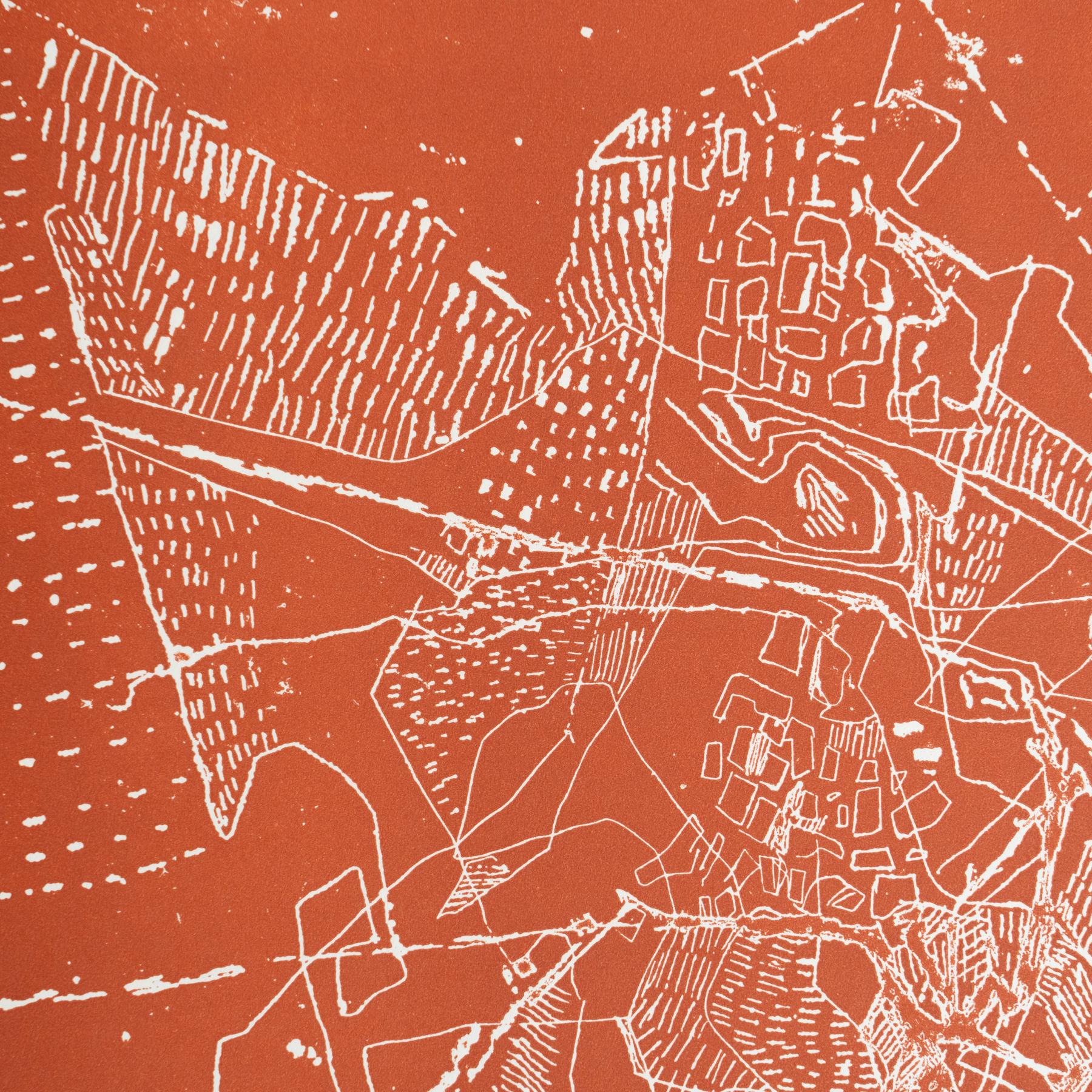 Poster originale della mostra del 1970 - Vilacasas/Claret presso la Galería Günther Franke in vendita 1