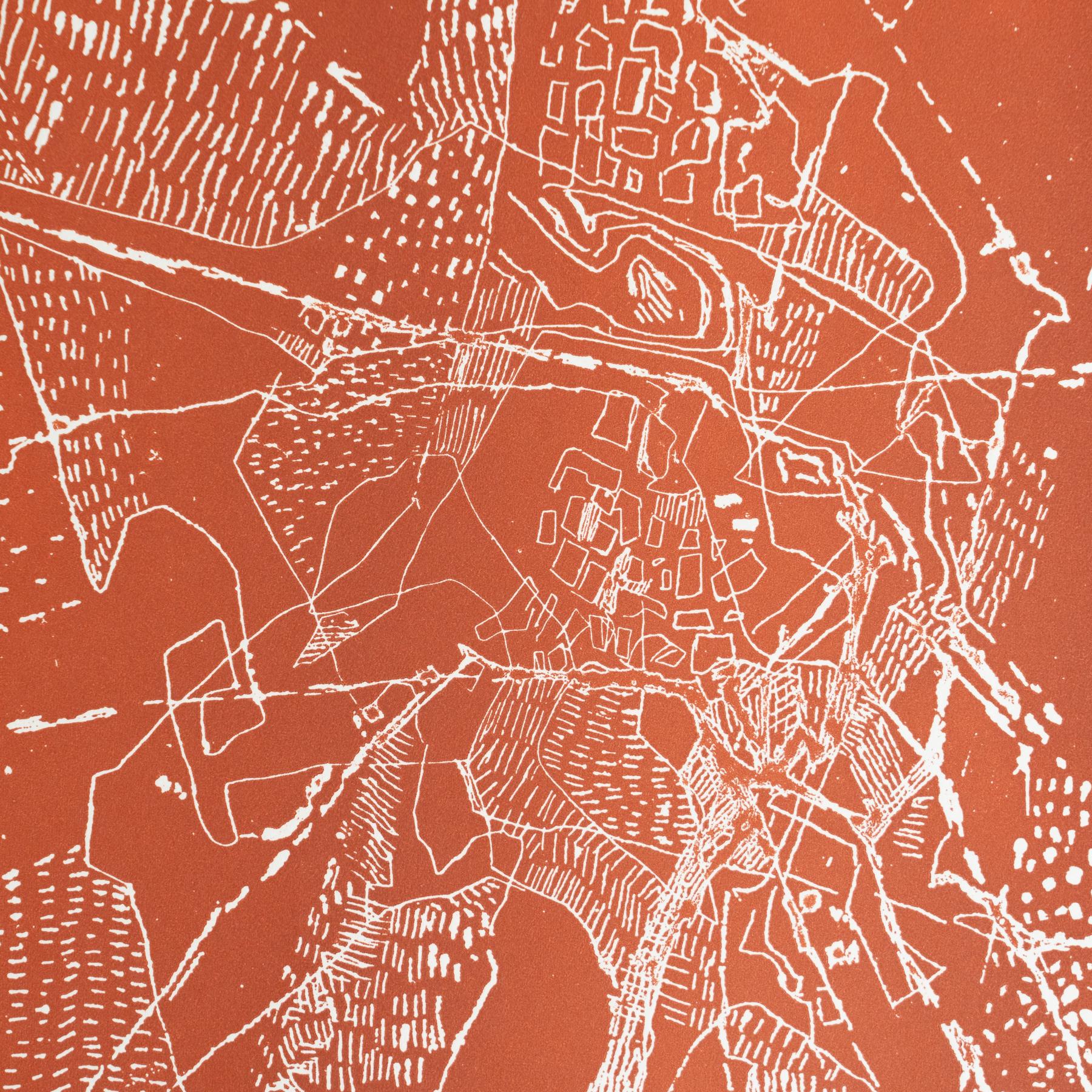 Poster originale della mostra del 1970 - Vilacasas/Claret presso la Galería Günther Franke in vendita 1
