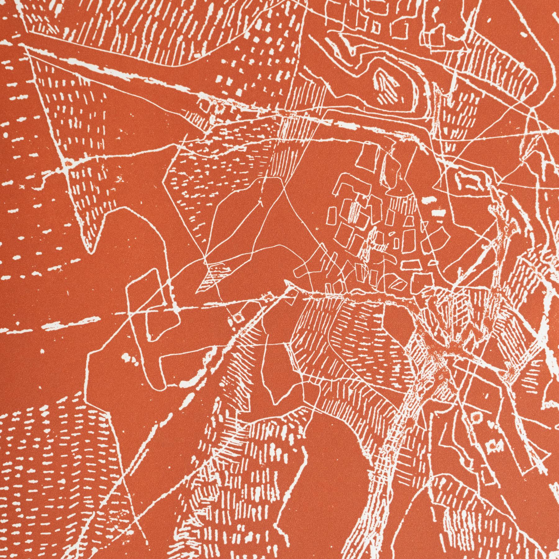 Original 1970 Exhibition Poster – Vilacasas/Claret at Galería Günther Franke For Sale 1