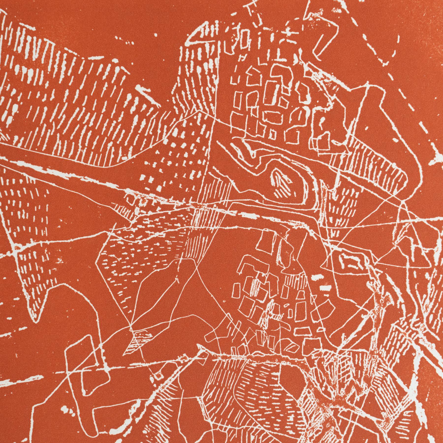 Original 1970 Ausstellungsplakat - Vilacasas/Claret bei Galería Günther Franke im Angebot 2
