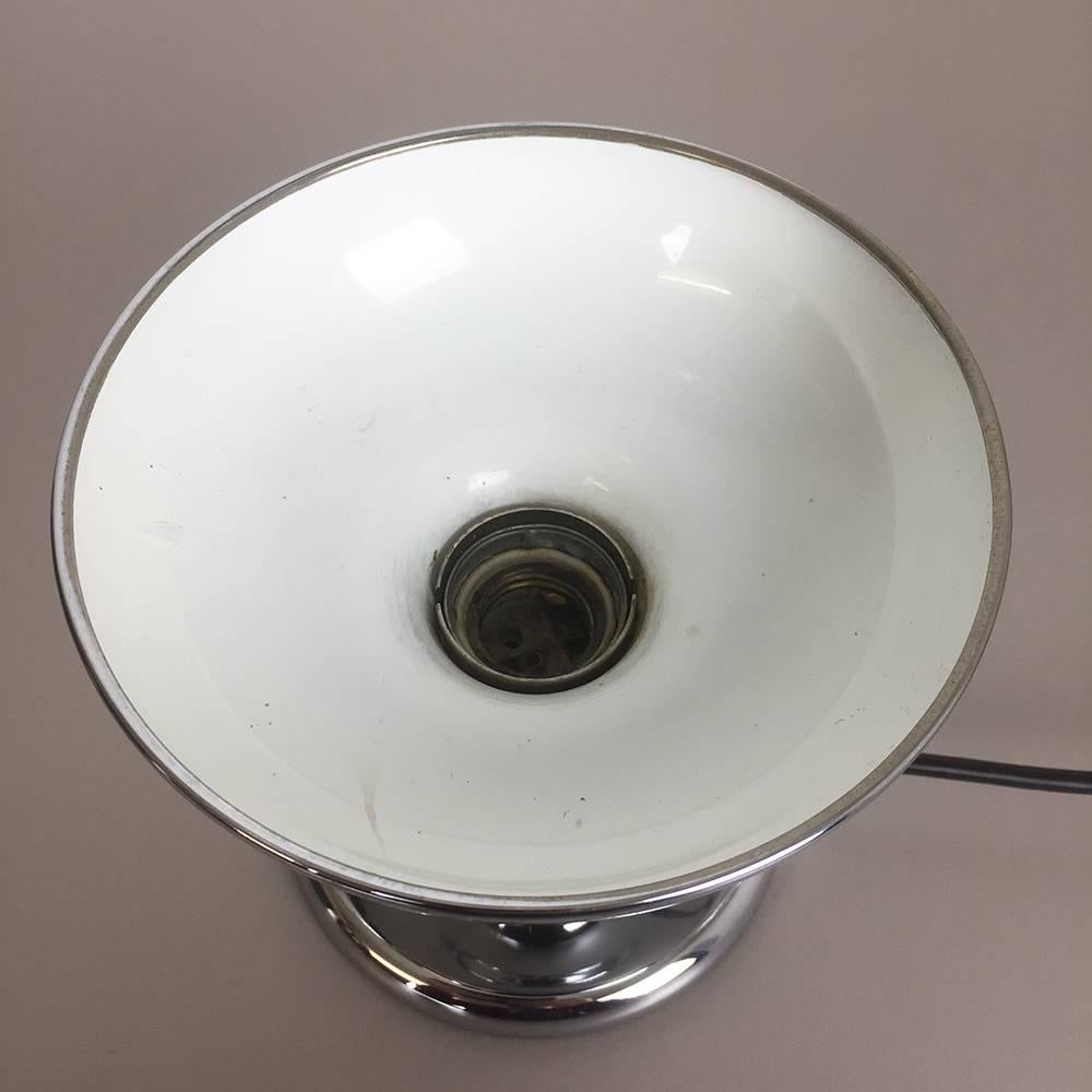 Lampe de bureau Spoutnik originale en chrome des années 1970 fabriquée par Cosack Lights, Allemagne en vente 1