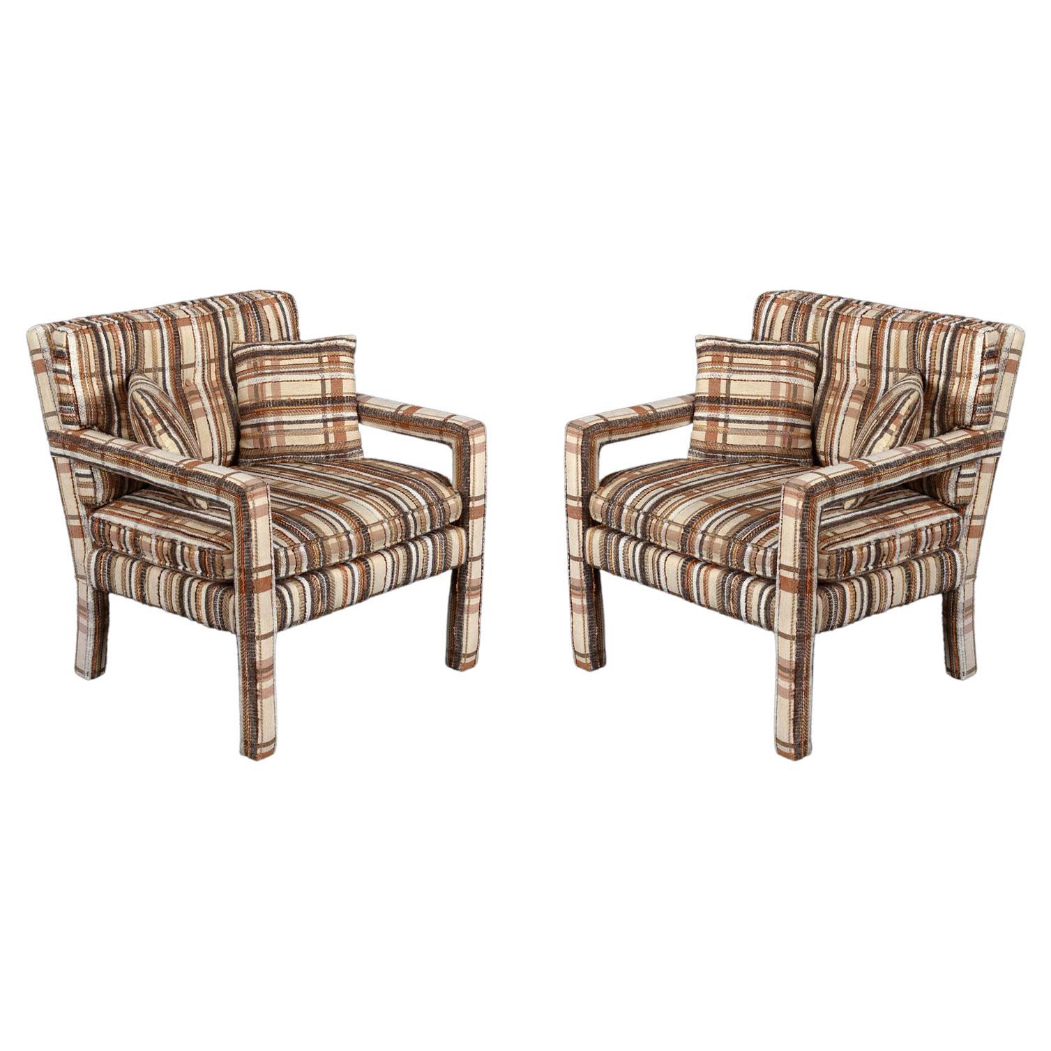 milo baughman parsons chair