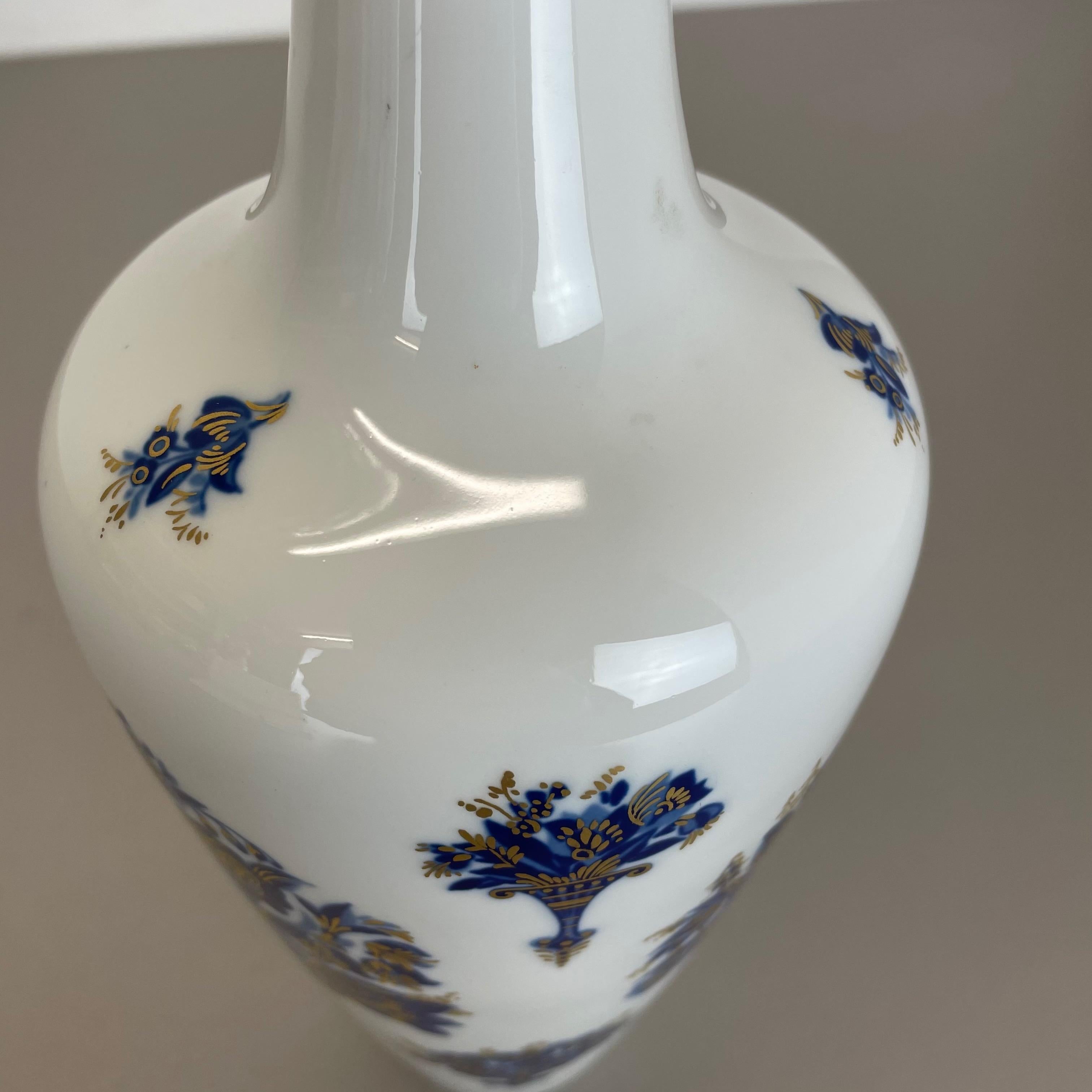 Original 1970s Op Art Vase Porcelain German Vase by Heinrich Ceramics, Germany For Sale 3