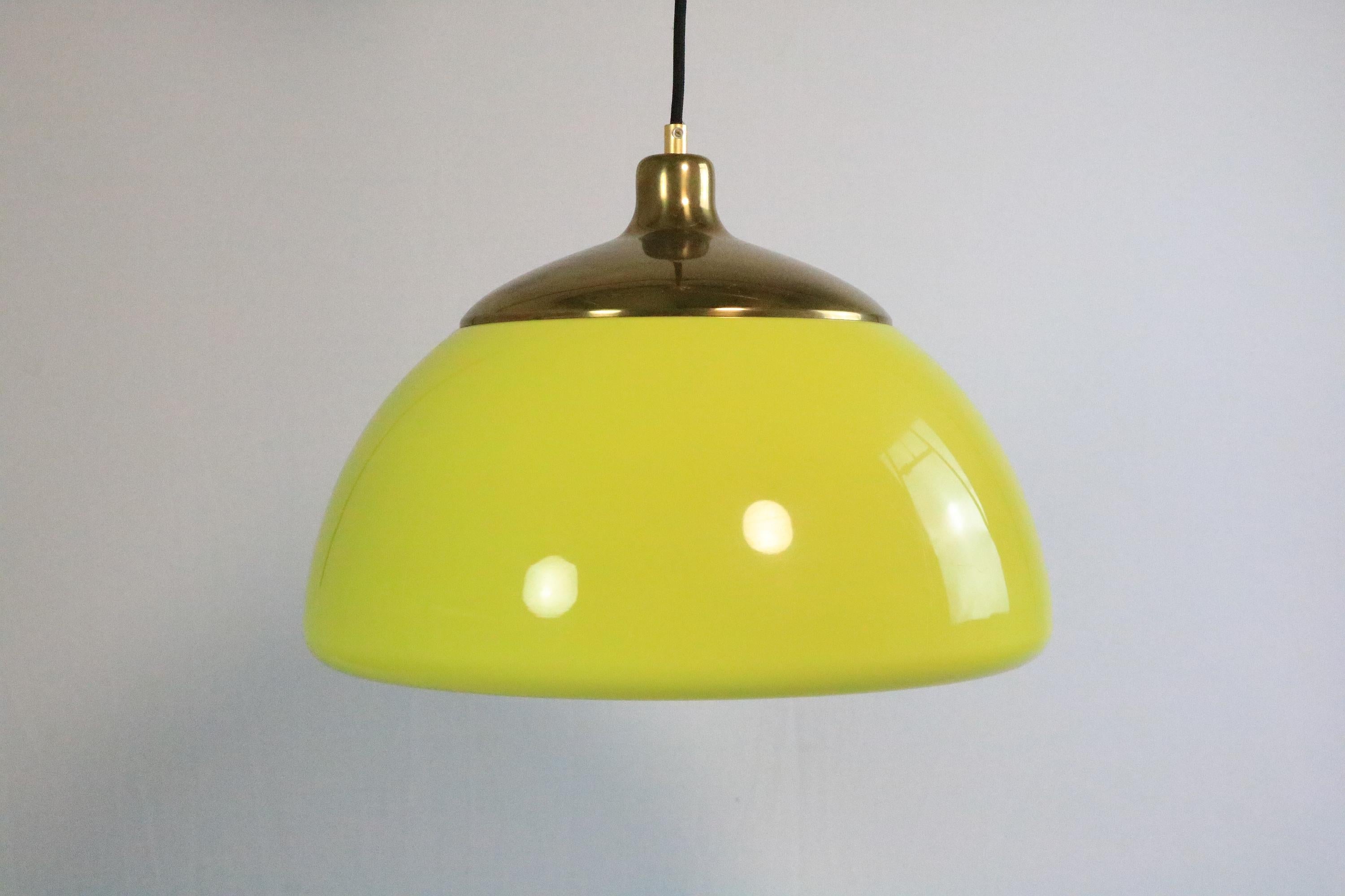 Fin du 20e siècle Lampe à suspension originale des années 1970 de COSACK, Allemagne en vente