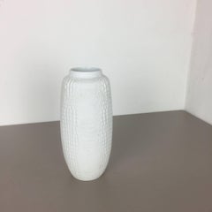 Original 1970s Porcelain Op Art Vase Made by AK Kaiser, Germany