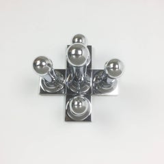 Original 1970s Staff Tube Ceiling Wall Lights Designed by Rolf Krüger, Germany